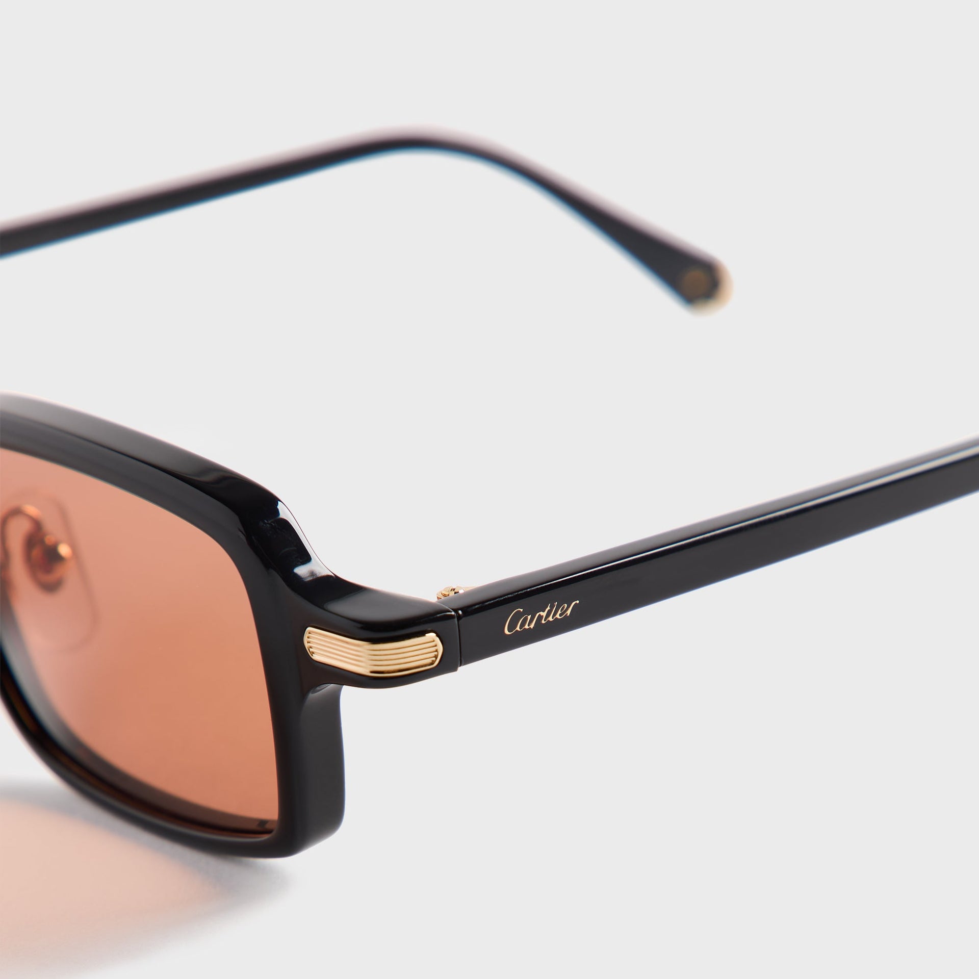 Cartier CT0539Sin003 in Black / Amber