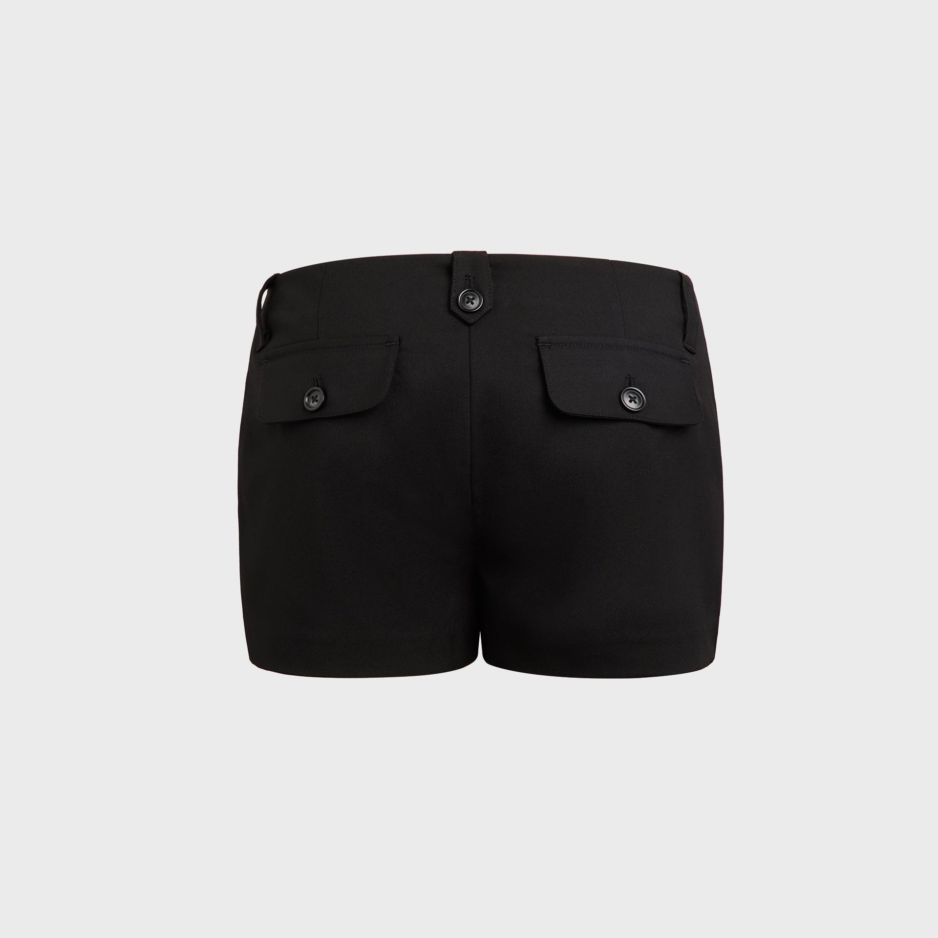 GUIZIO Penelope Patch Pocket Short - Black