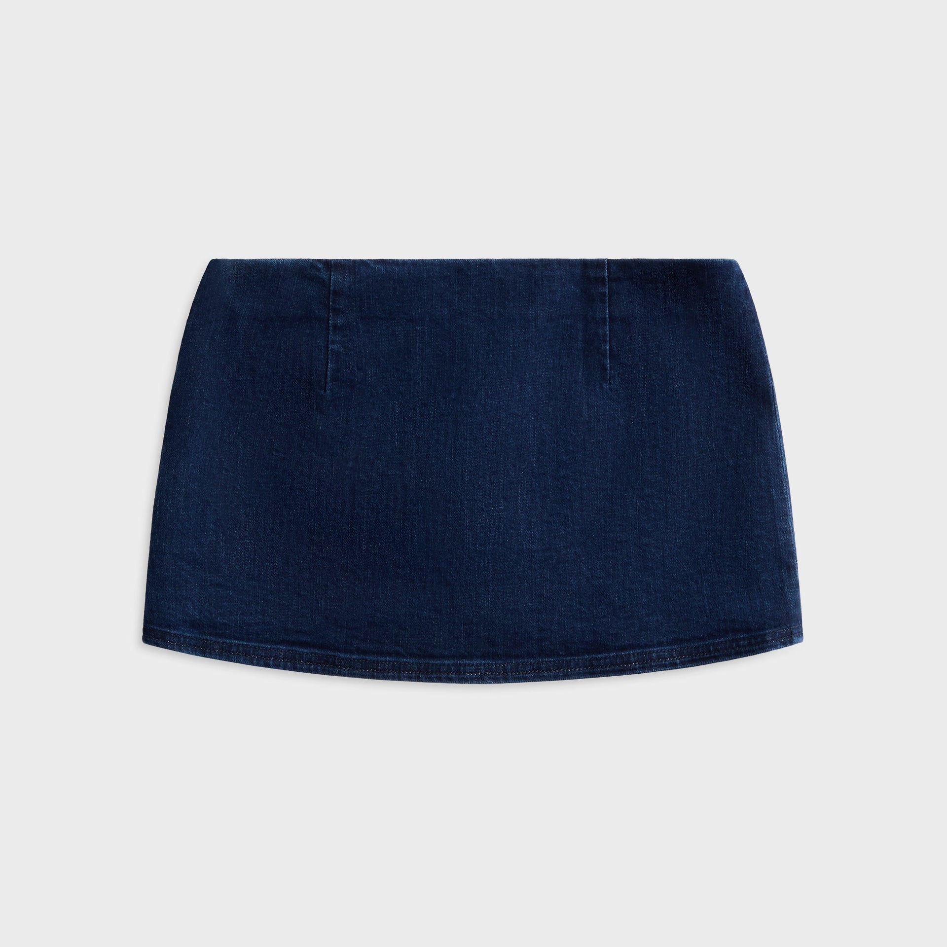 GUIZIO Denim Mini Skirt - Grey