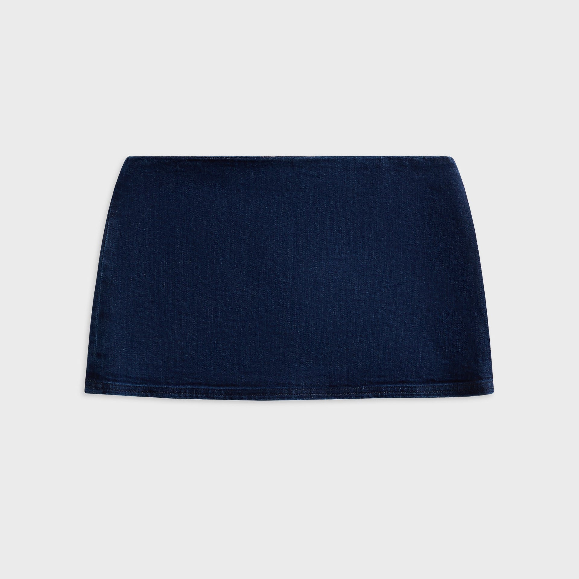 GUIZIO Denim Mini Skirt - Grey