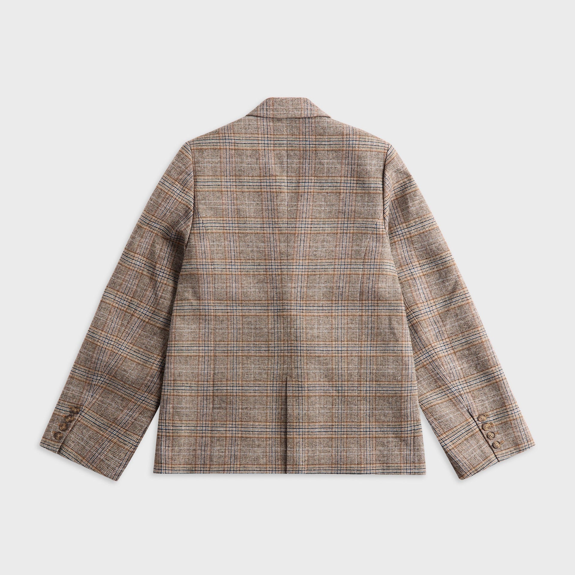 GUIZIO Oversized Blazer - Tartan Plaid