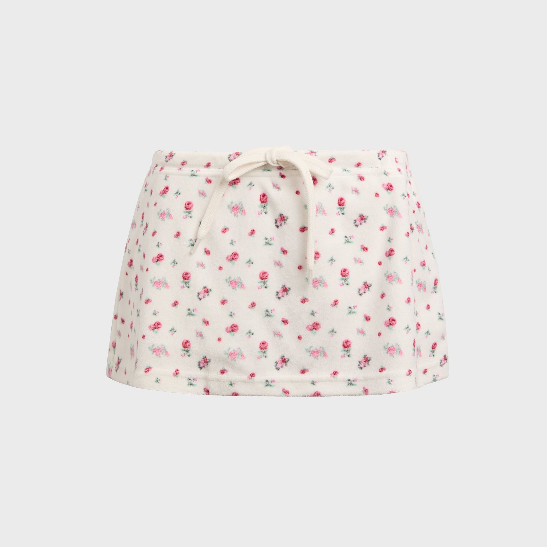 GUIZIO Dani Terry Mini Skort - Ditsy Floral