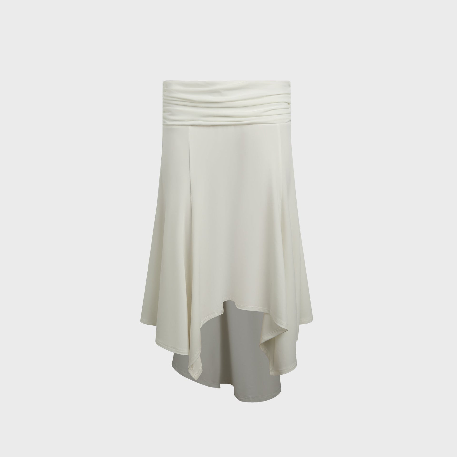 GUIZIO Soffiano Skirt in Ivory