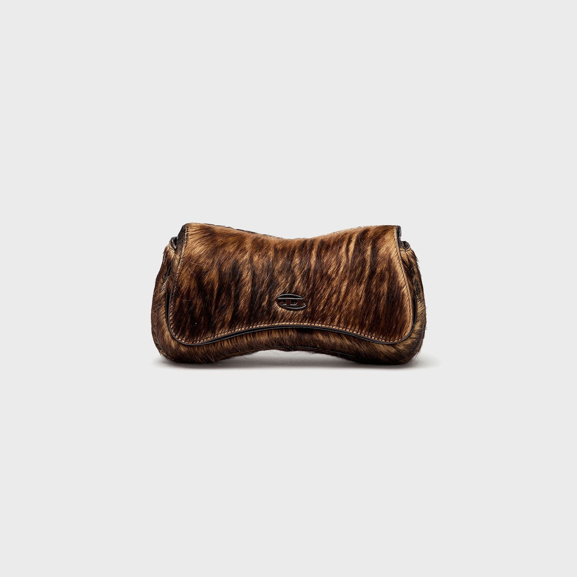 Diesel Play Clutch in Horsy Leather
