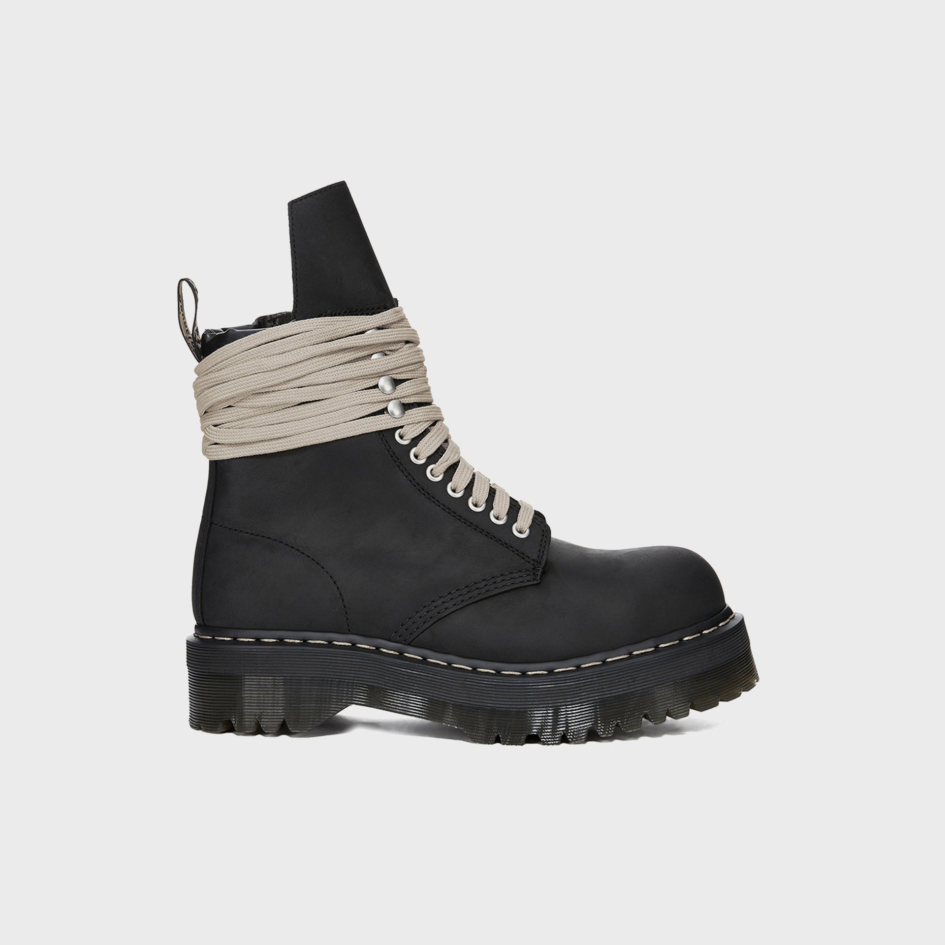 Dr. Martens x Rick Owens DRKSHDW Quad Sole Steel Toe Boot - Black