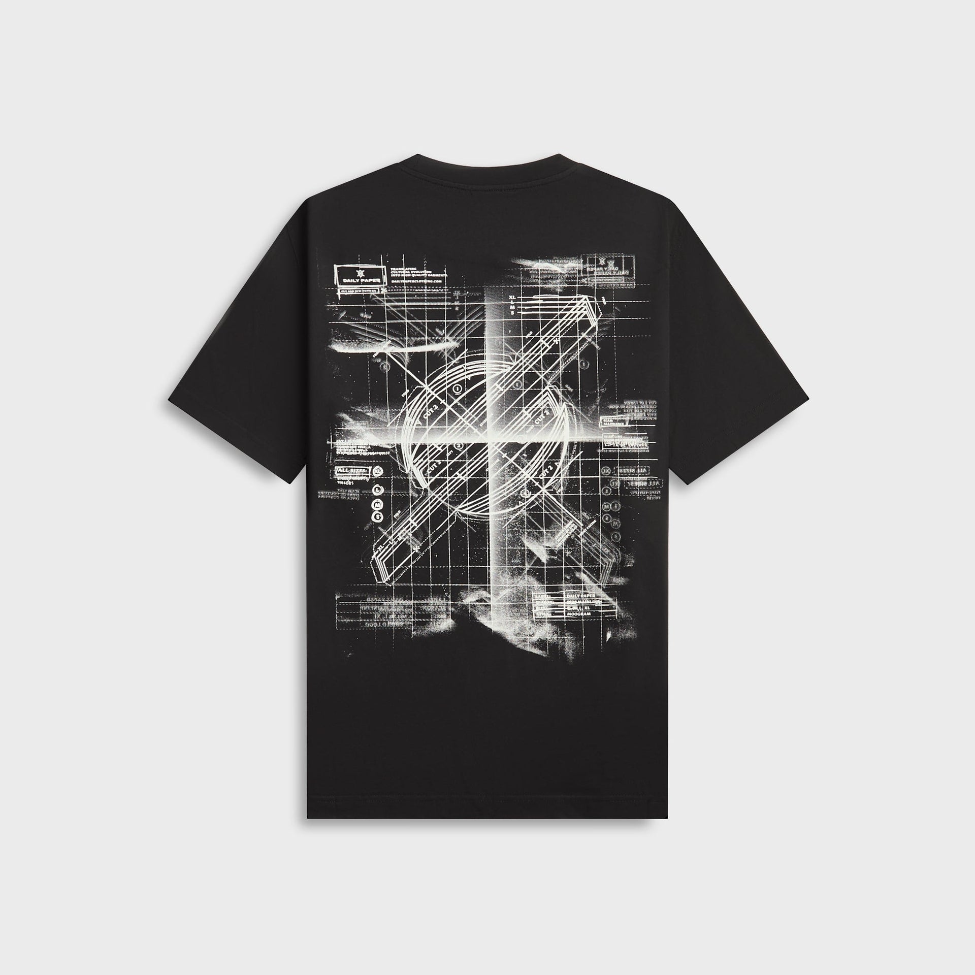 Daily Paper Craft Tee in Black