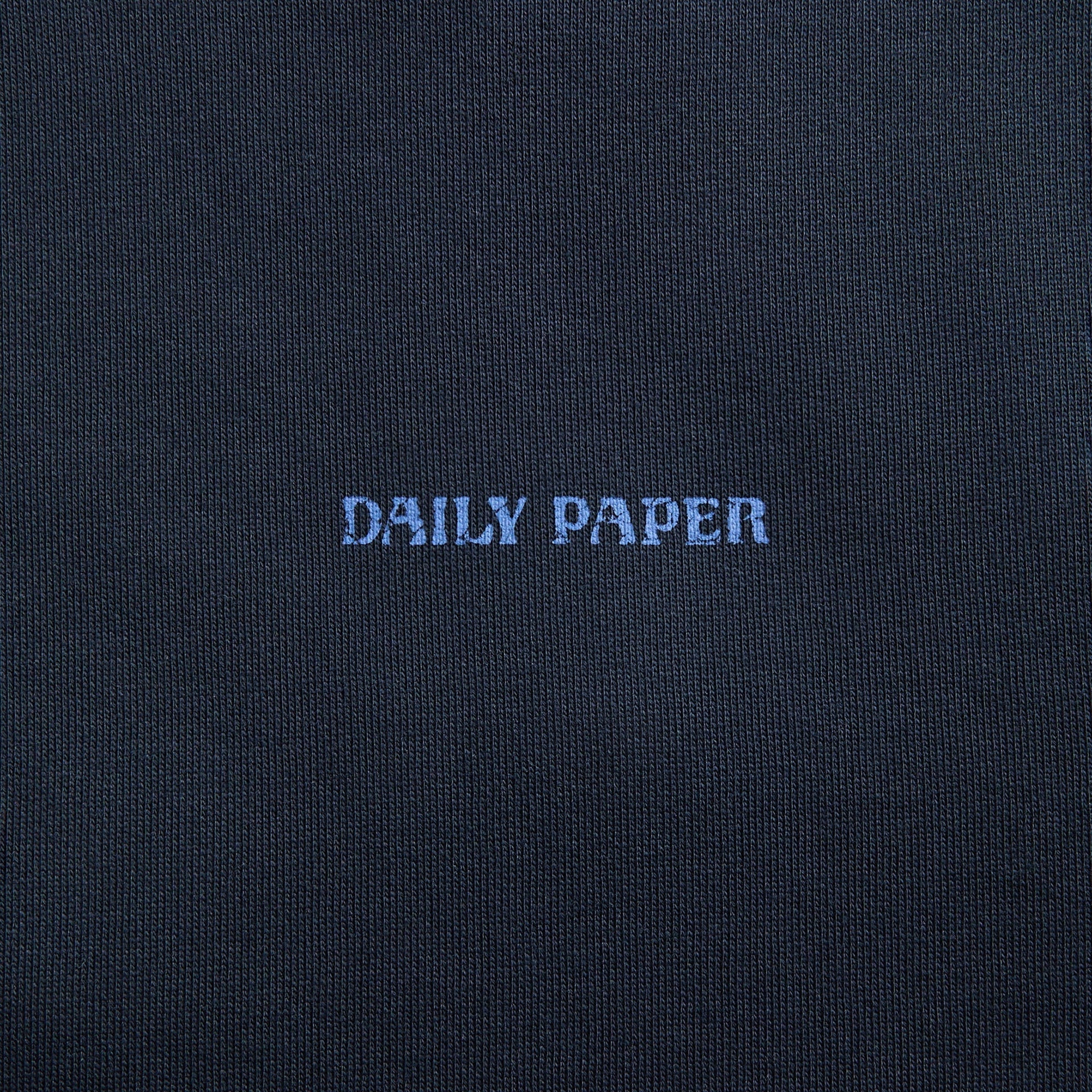 Daily Paper Candle Label Hoodie - Sky Captain Blue