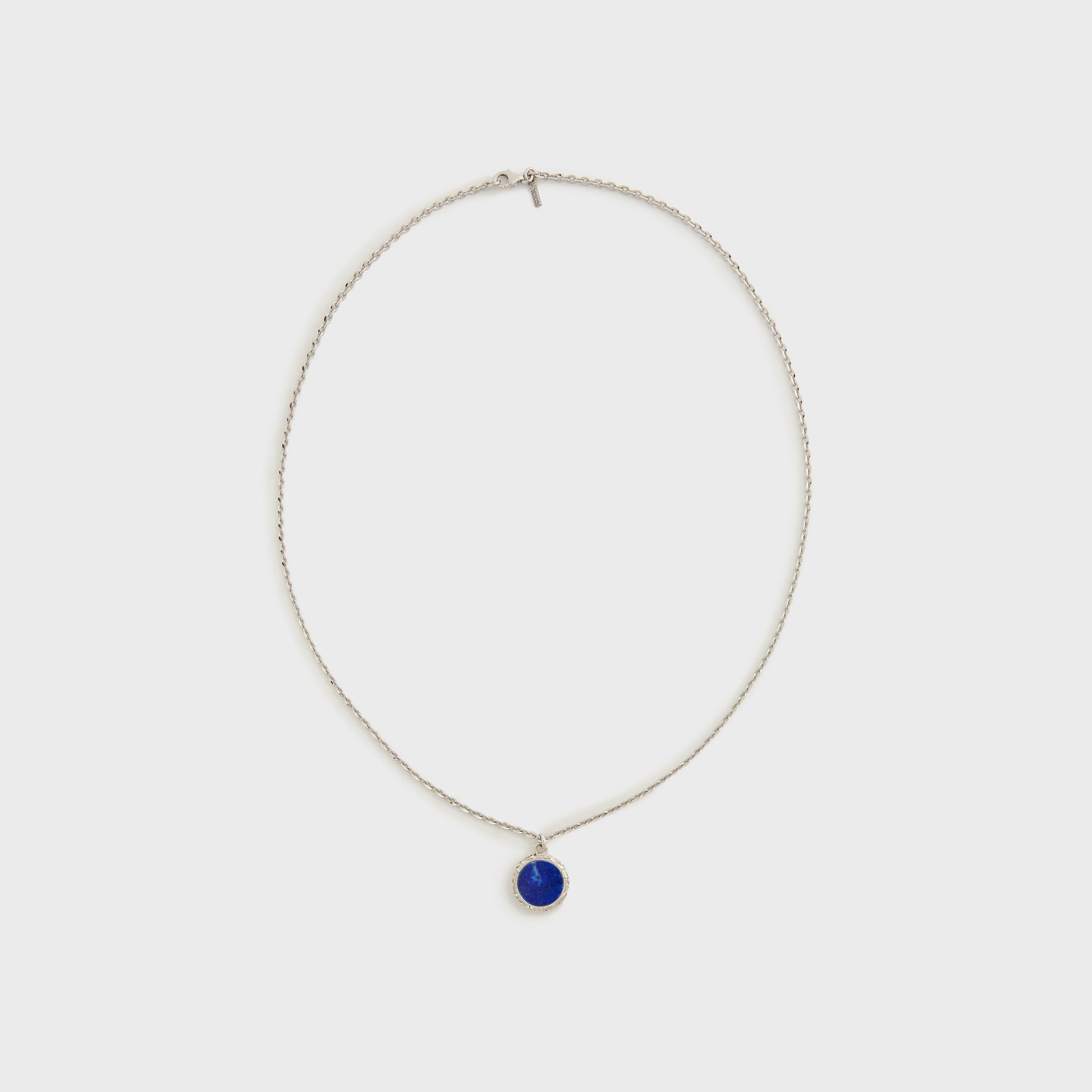 Emanuele Bicocchi Flourishing Lapis Amulet Necklace - Silver