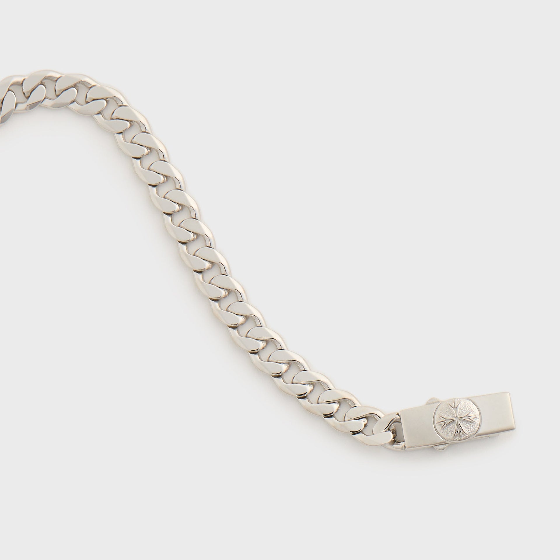 Emanuele Bicocchi Tiny Edge Chain Necklace - Silver