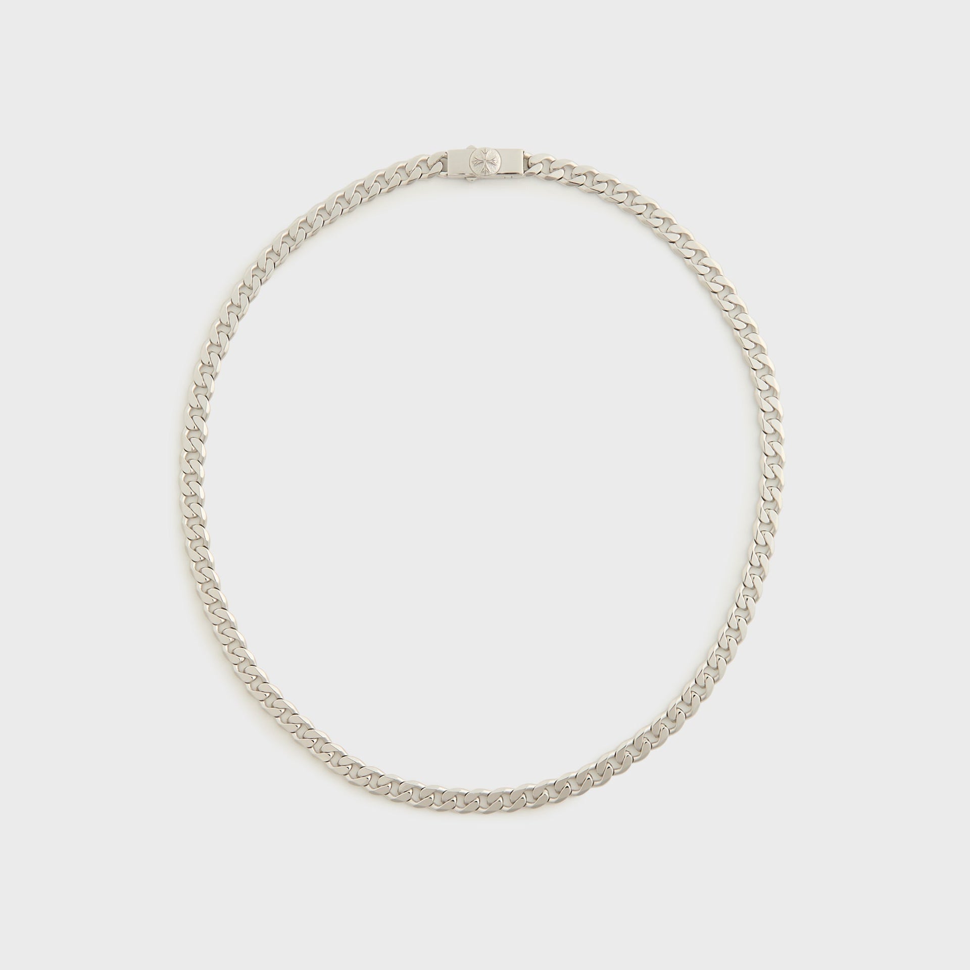 Emanuele Bicocchi Tiny Edge Chain Necklace - Silver