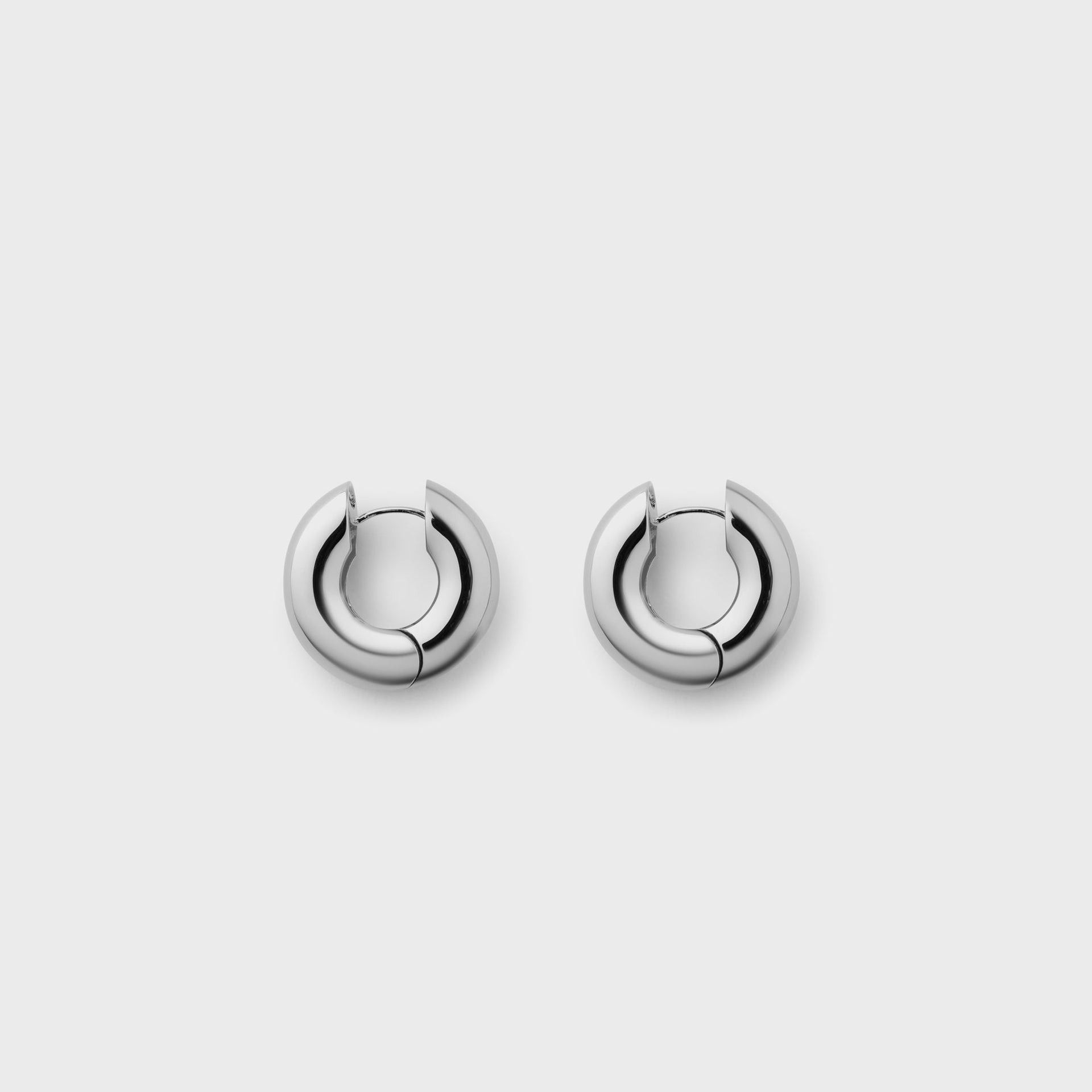 Eliou Jumbo Devon Hoops - Silver
