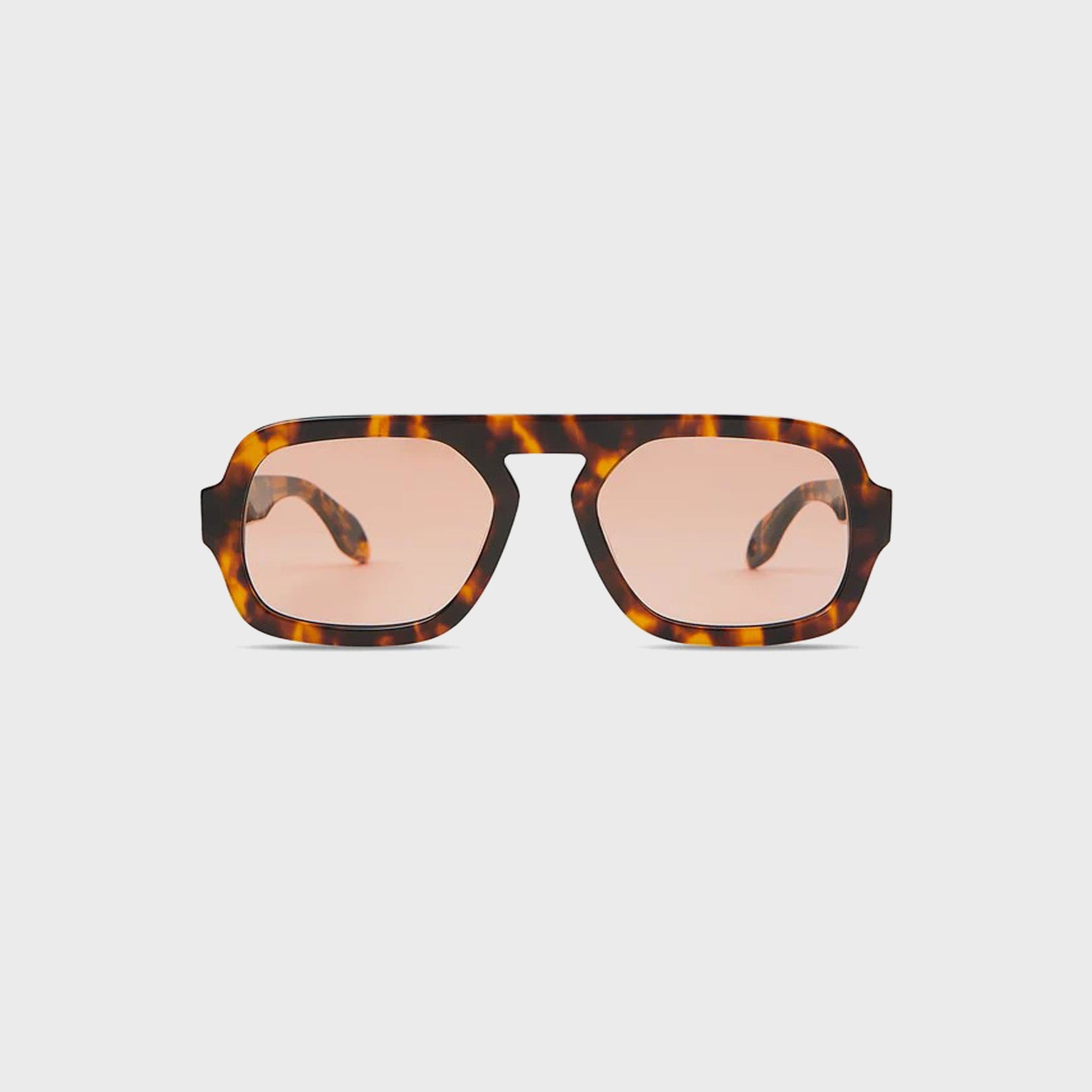 Elisa Johnson Jane in Brown Tortoise / Maroon Lens