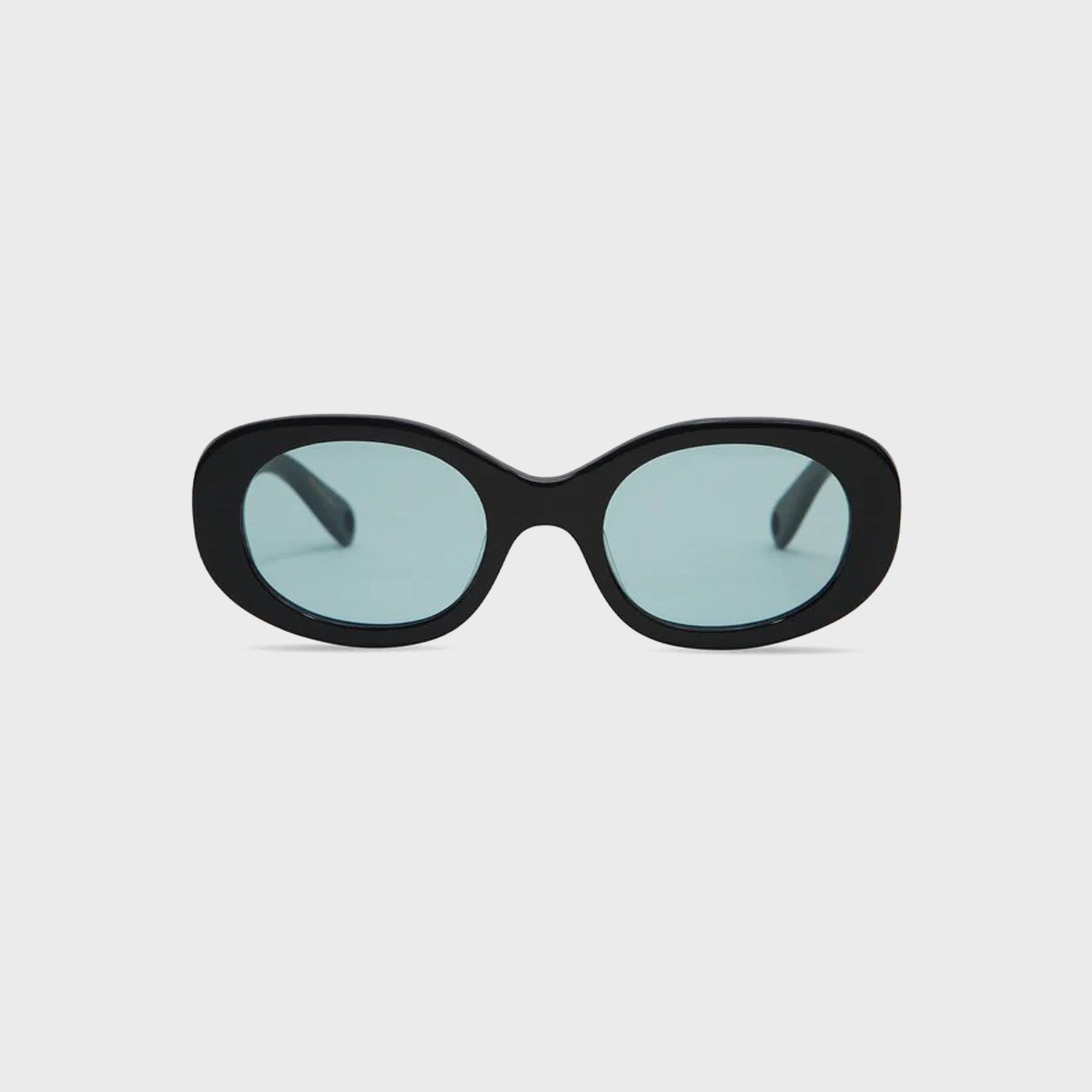 Elisa Johnson Lyna in Gloss Black / Teal Lens