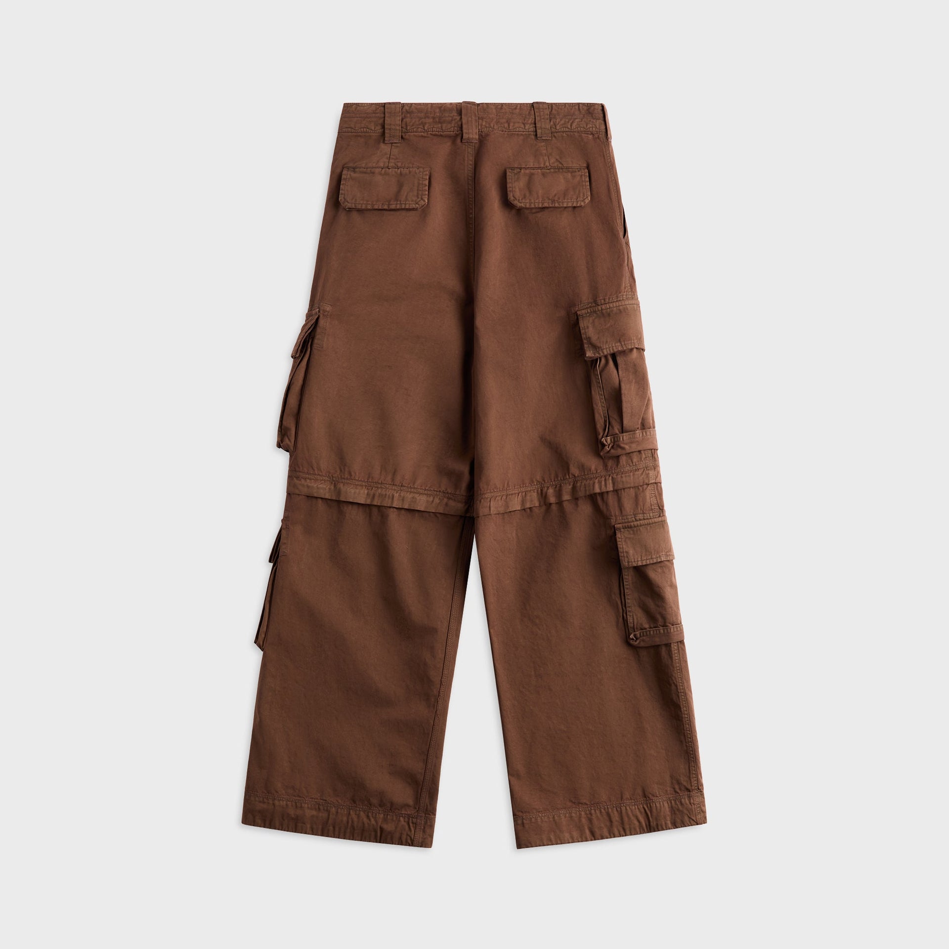 ERL Zip-Off Cargo Pants Woven - Brown