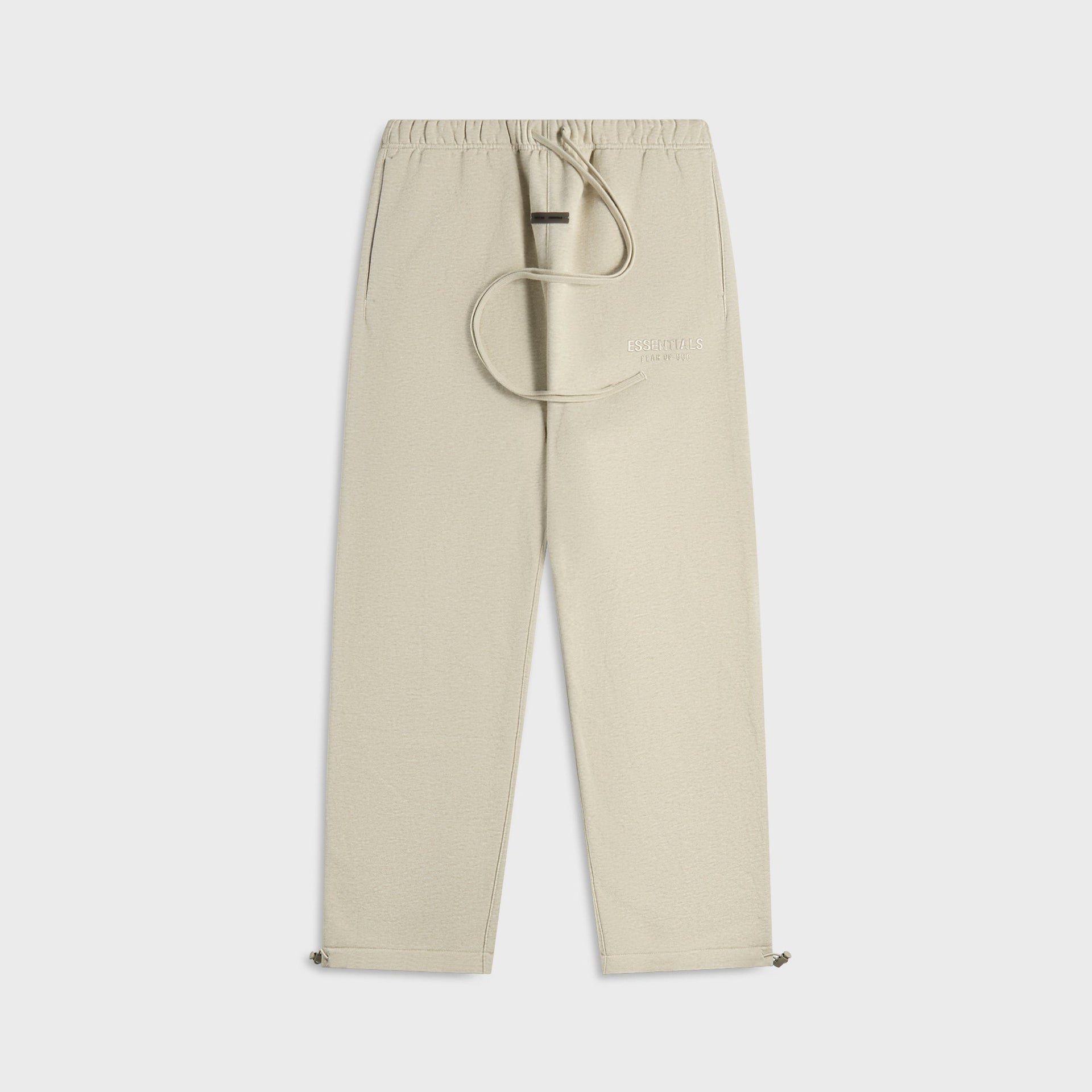 Essentials Relaxed Fleece Sweatpant in Heather Stone