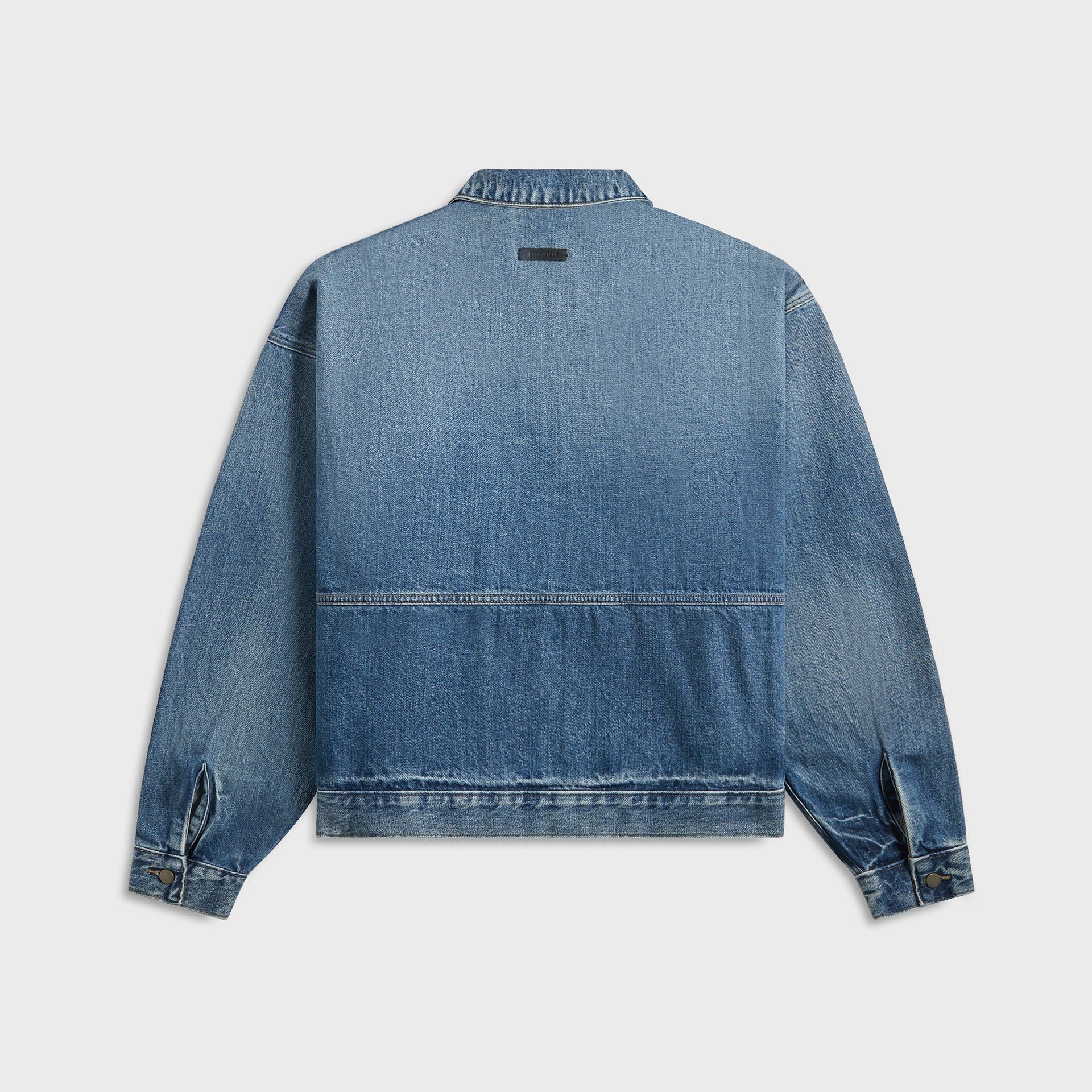 Essentials Denim Trucker Jacket in Classic Blue