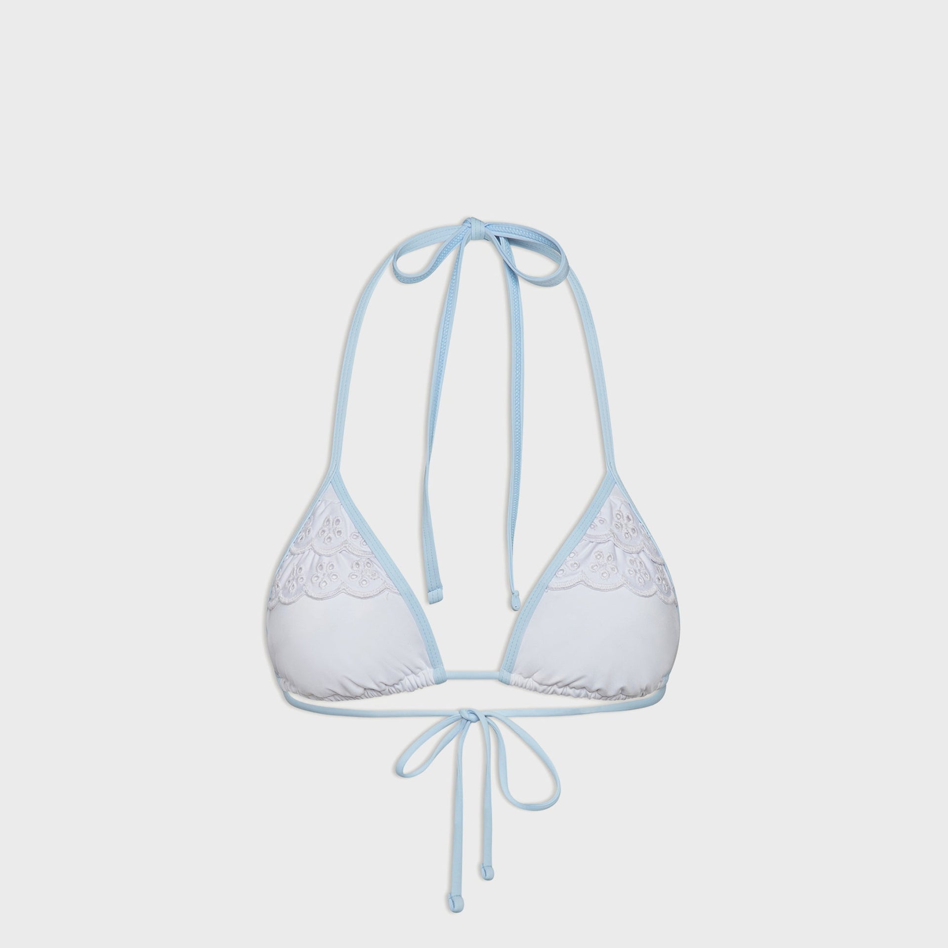 Frankies Bikinis Luna Eyelet Bottom - Spring Cloud