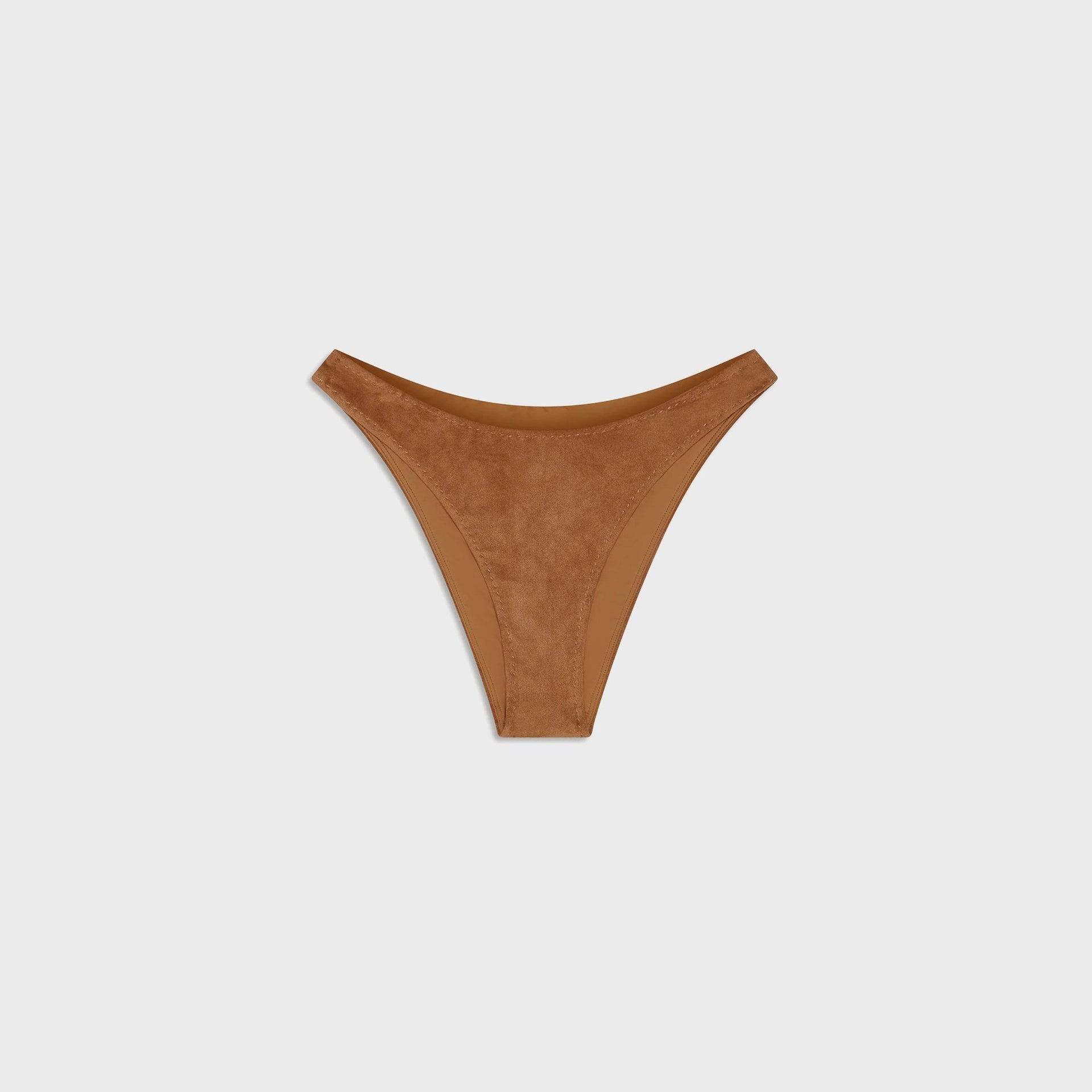 Frankies Bikinis x Bella Hadid Dove Suede Bottom in Sunkissed Suede