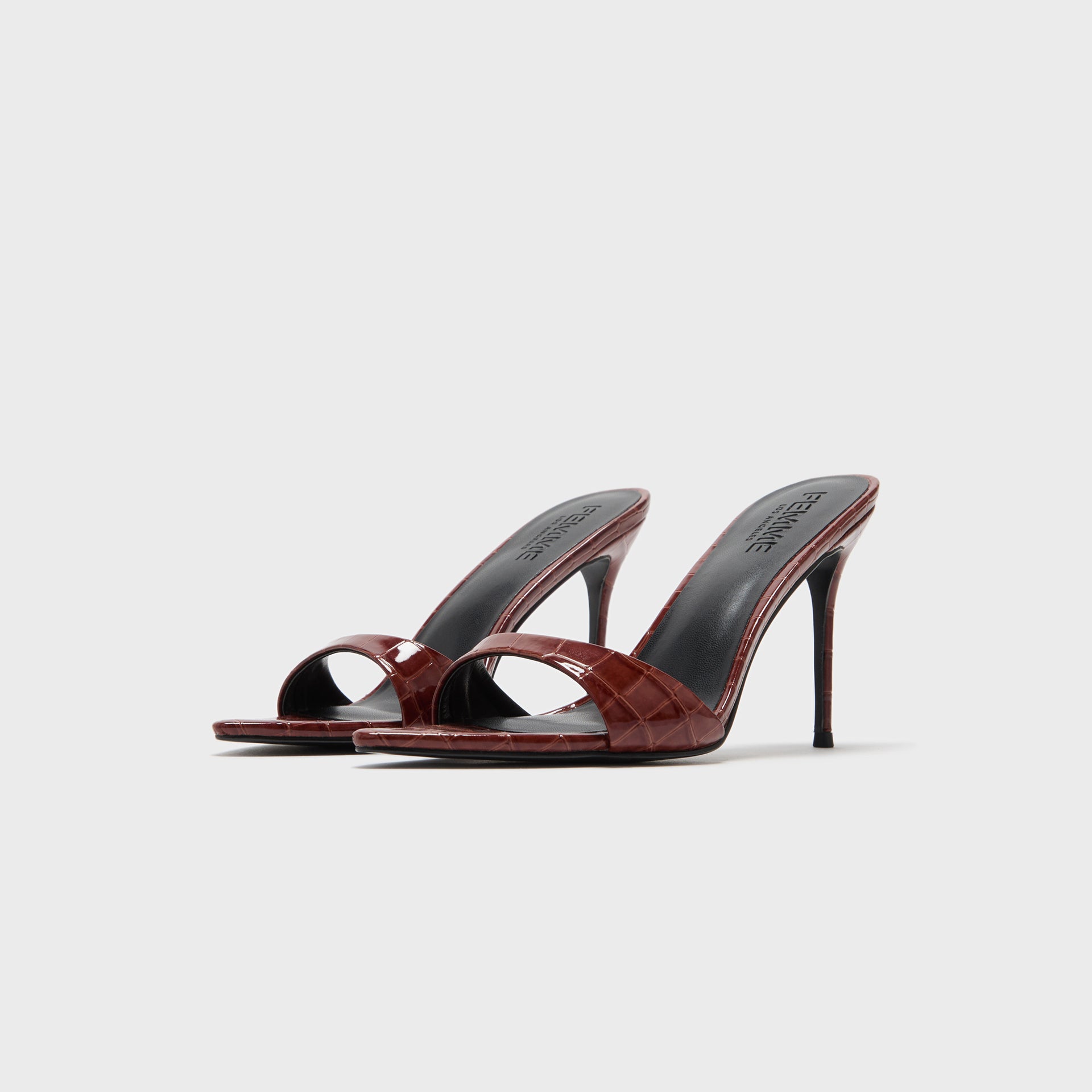 Femme LA Kaia 100 Slipper - Exotic Cognac