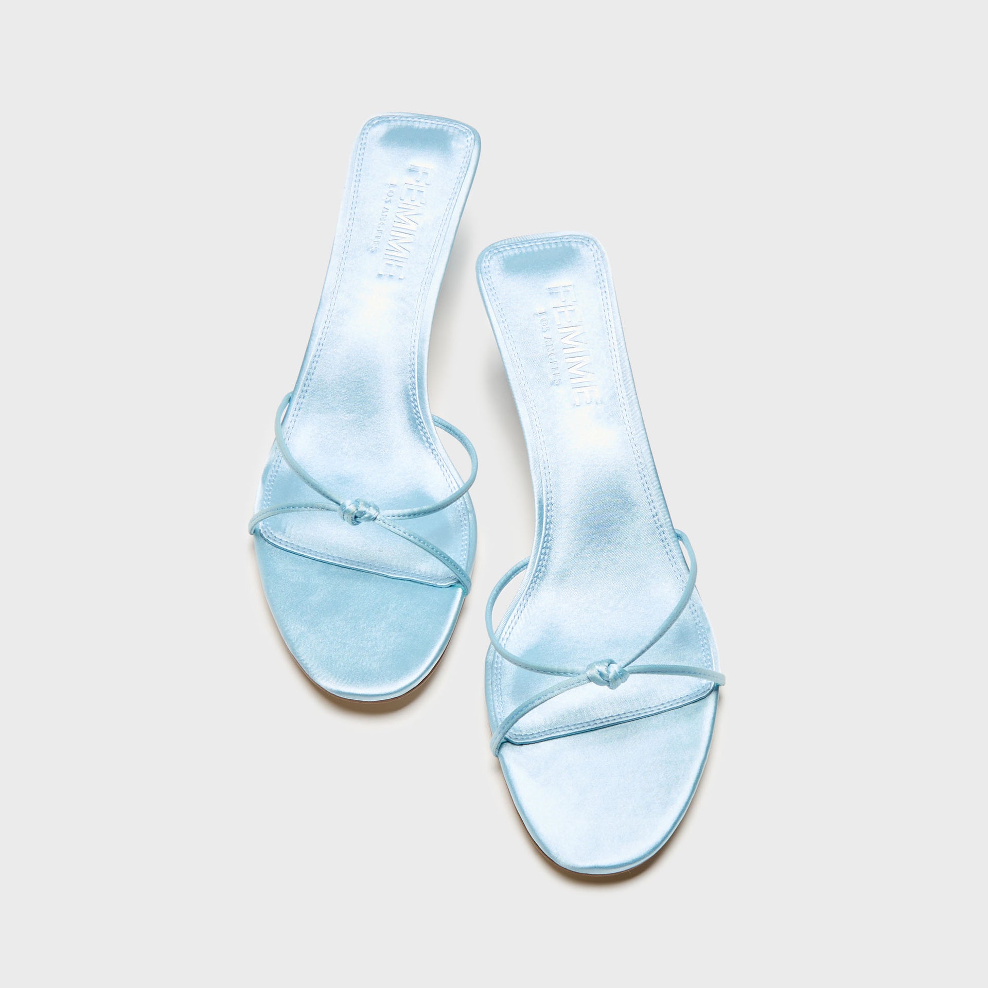 Femme LA Meave Slipper - Blue Sorbet