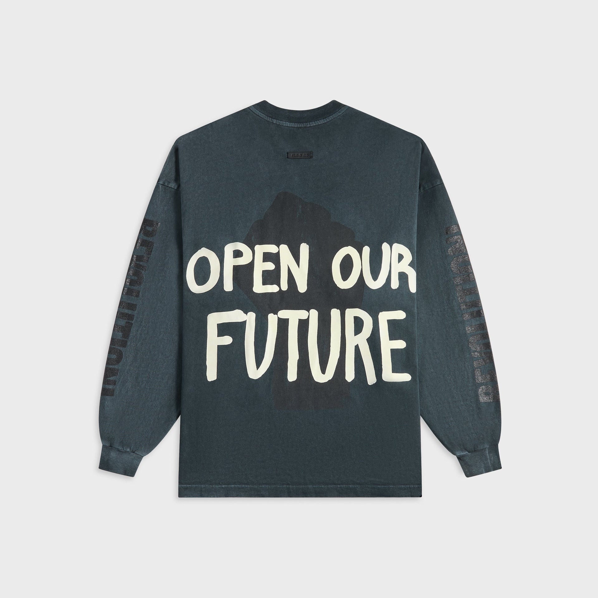 Fear of God Relaxed Long Sleeve "Future" Tee - Black
