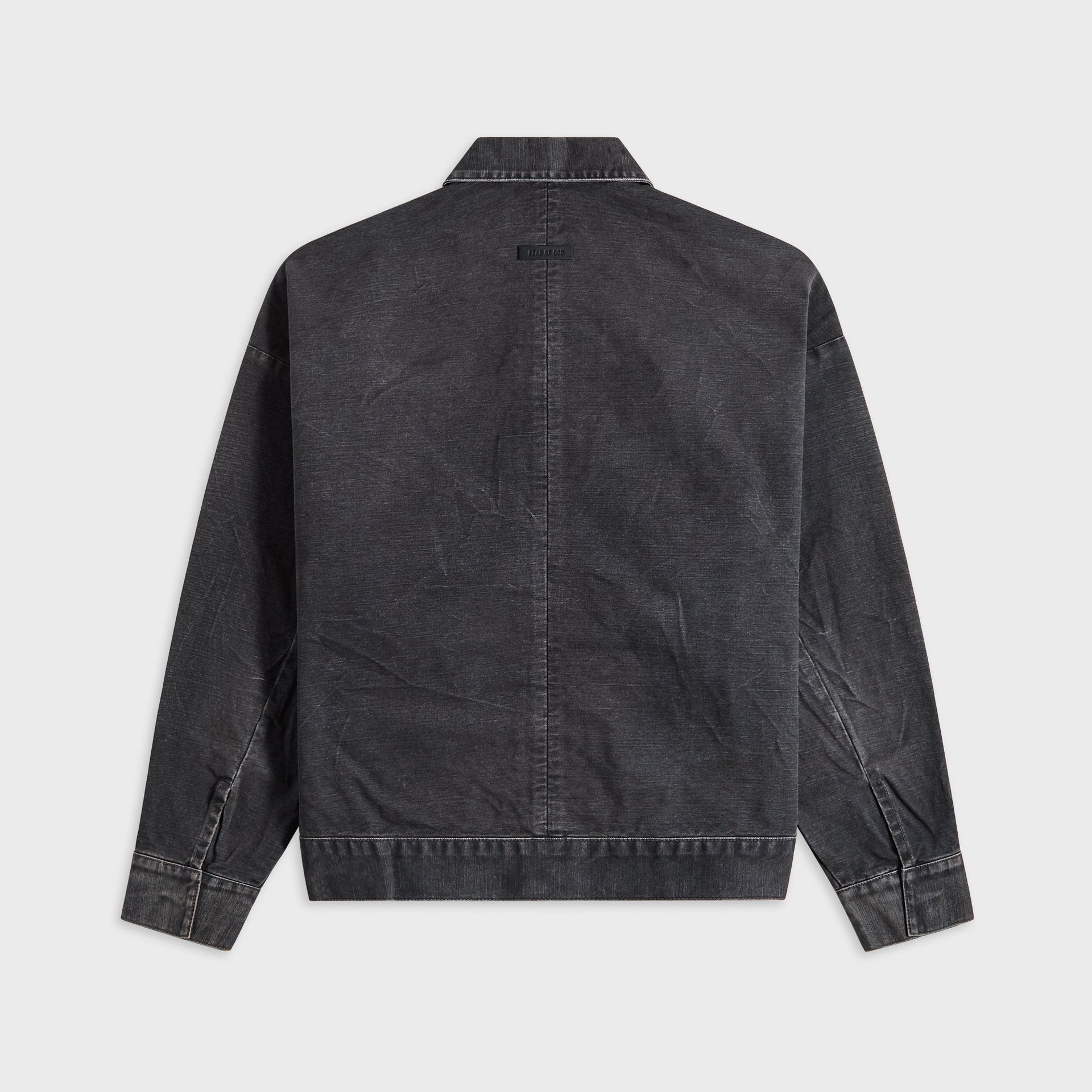 Fear of God Canvas Utility Jacket - Washed Black