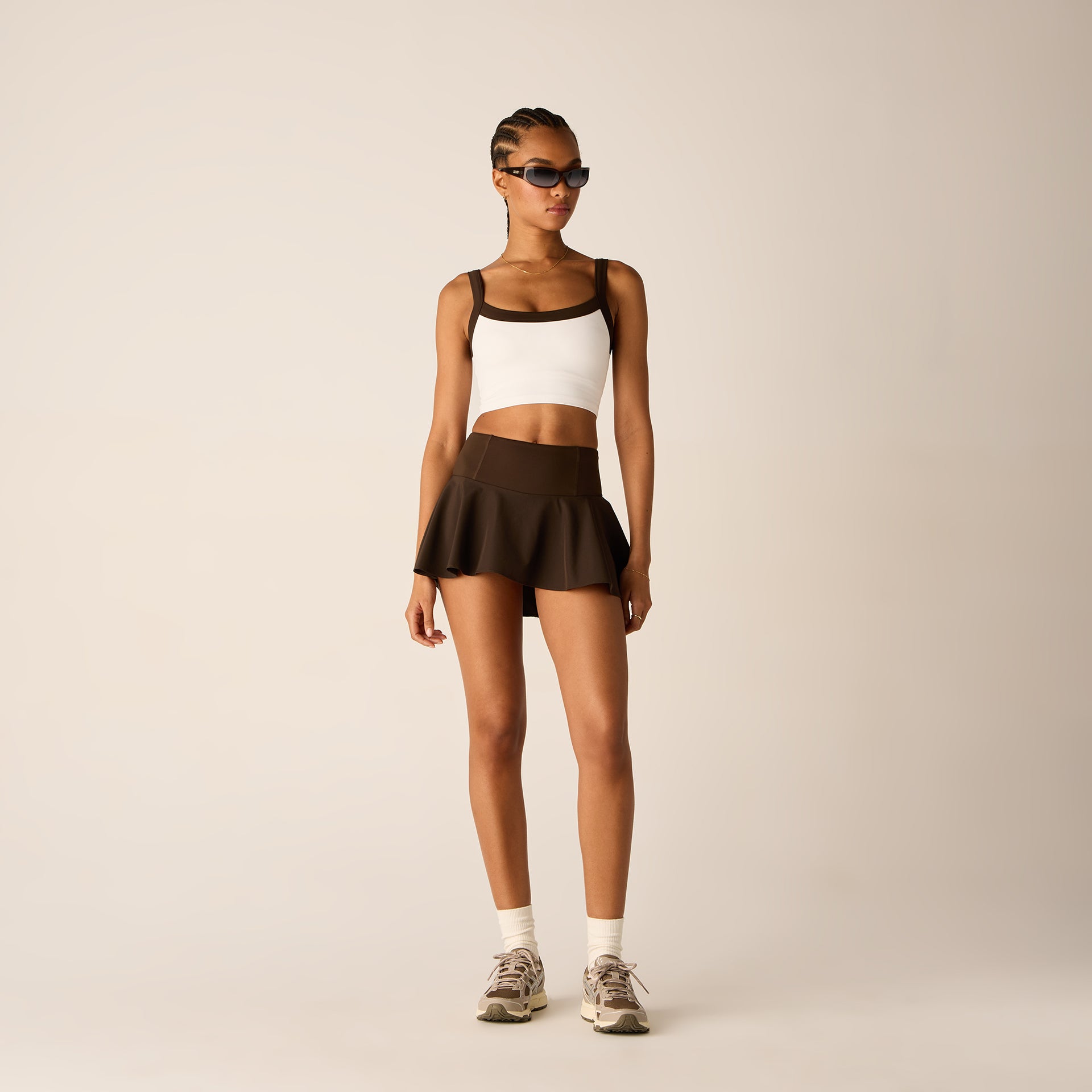 Kith Women Blocked Terra Active Tank - White