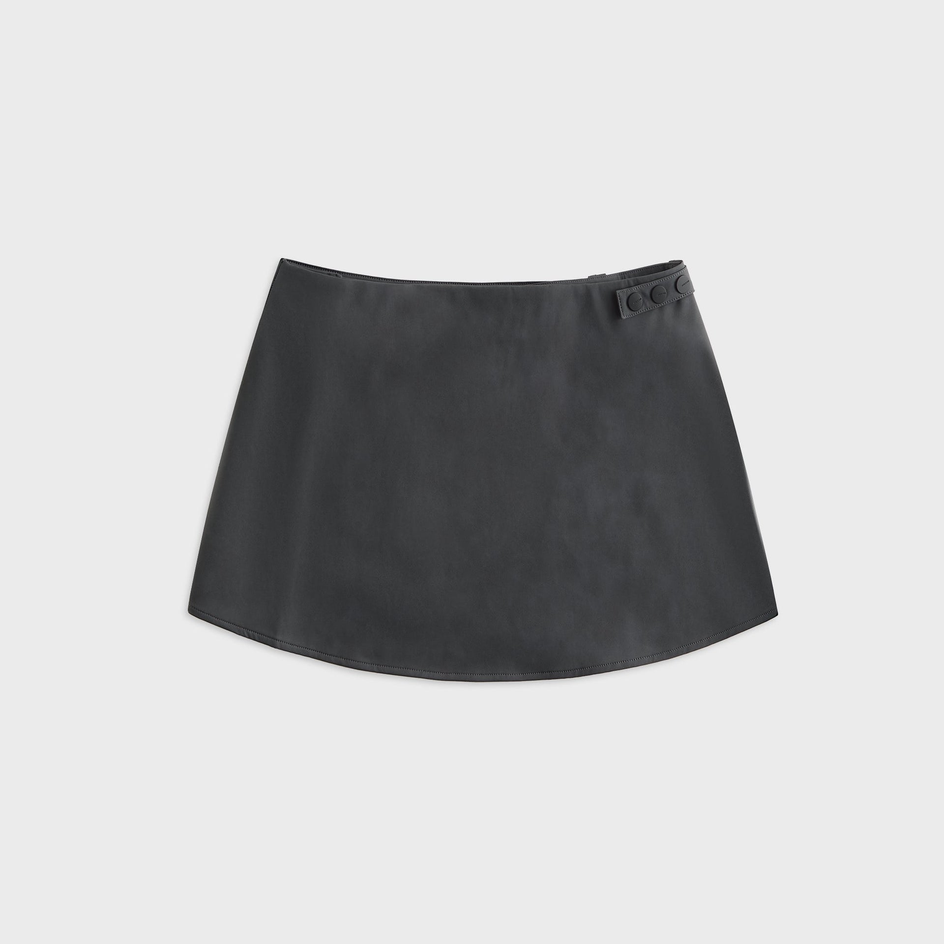 Hyein Seo Racer Mini Skirt - Charcoal