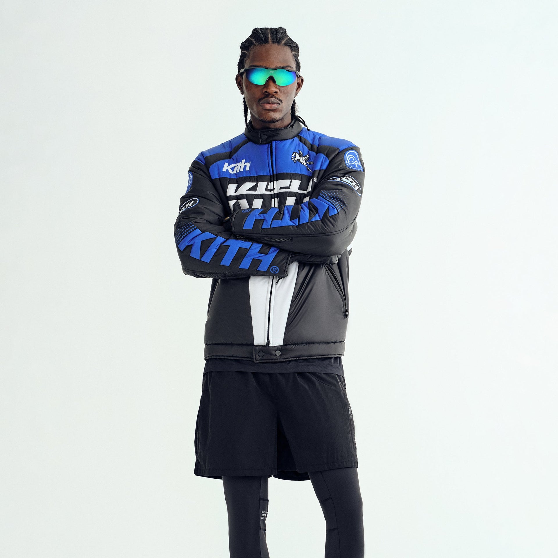 Kith Moto Full Zip Brixton Jacket - Cyclone