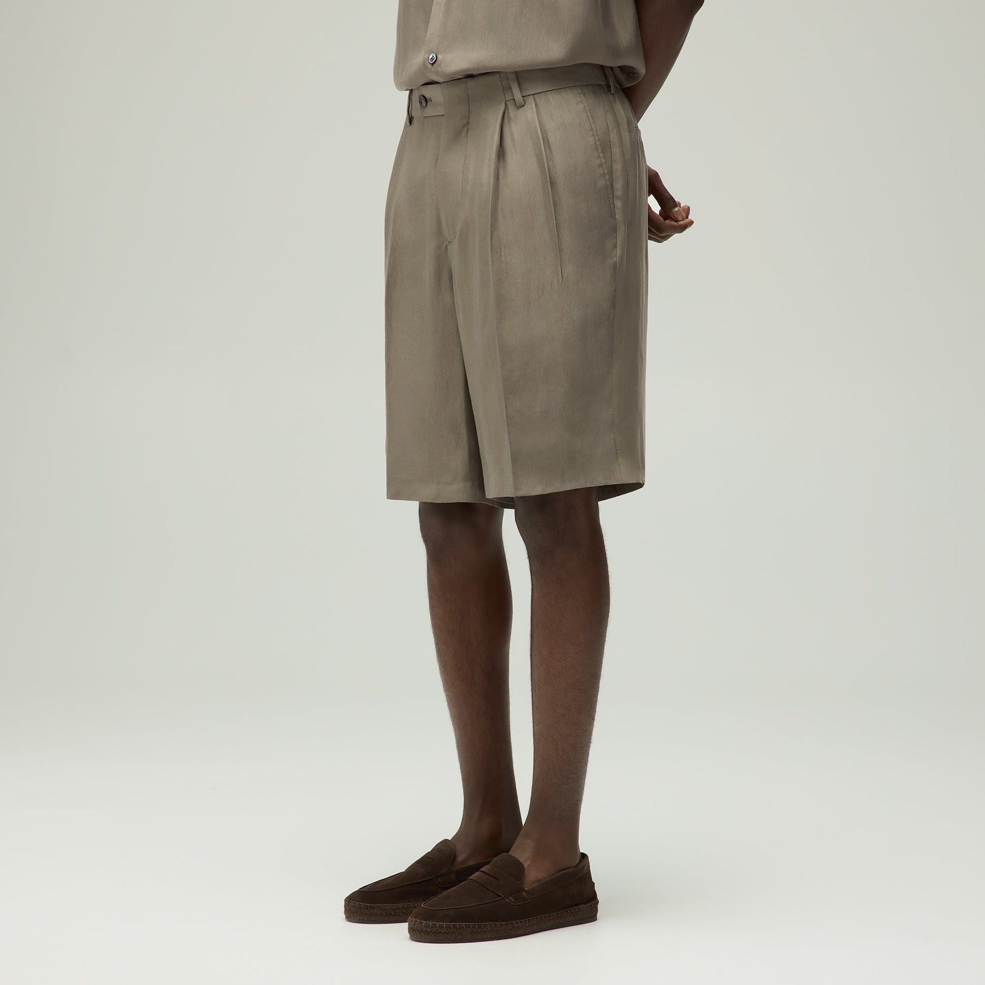 Giorgio Armani & Kith Kylan Bermuda Short - Gravel