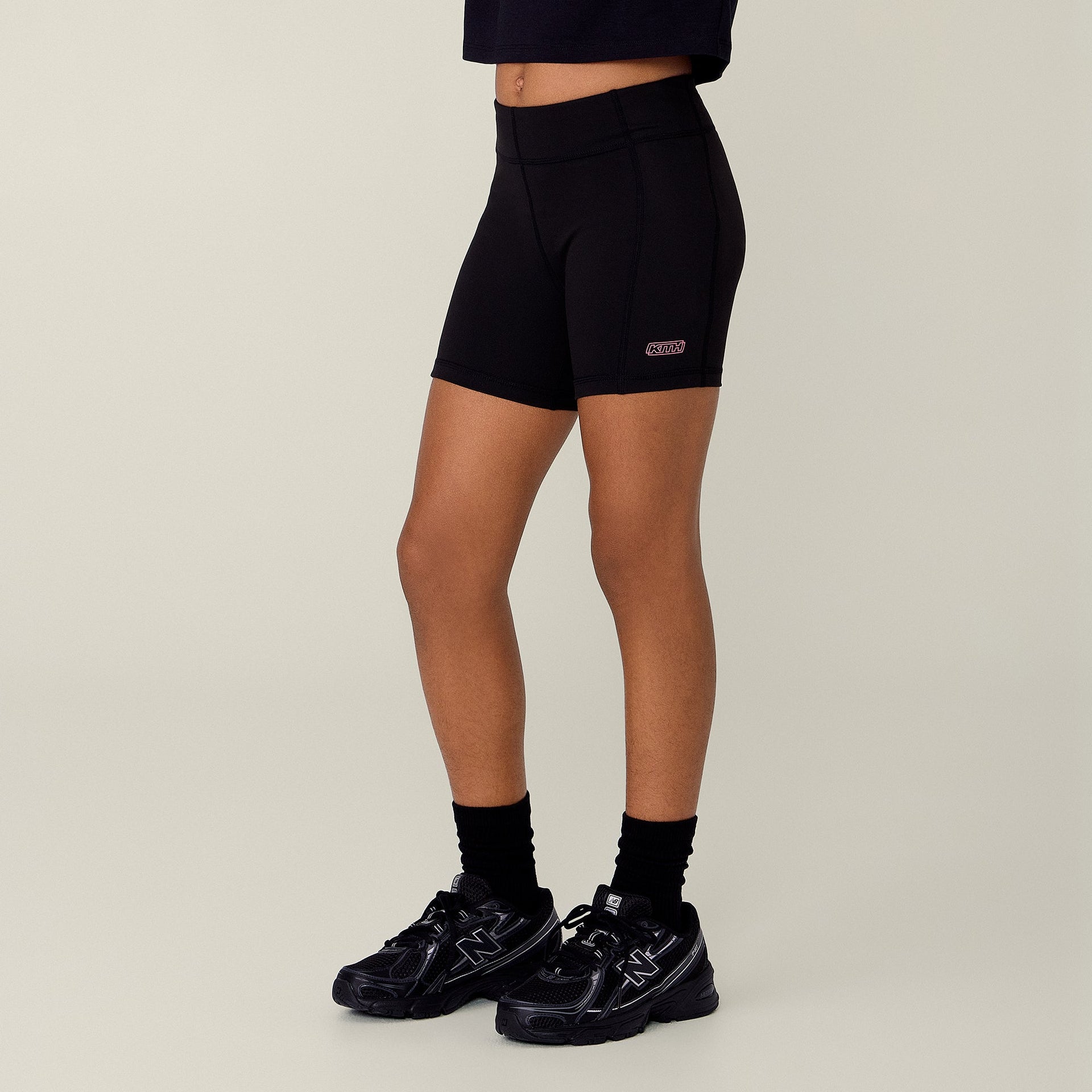 Kith Kids Biker Short - Black