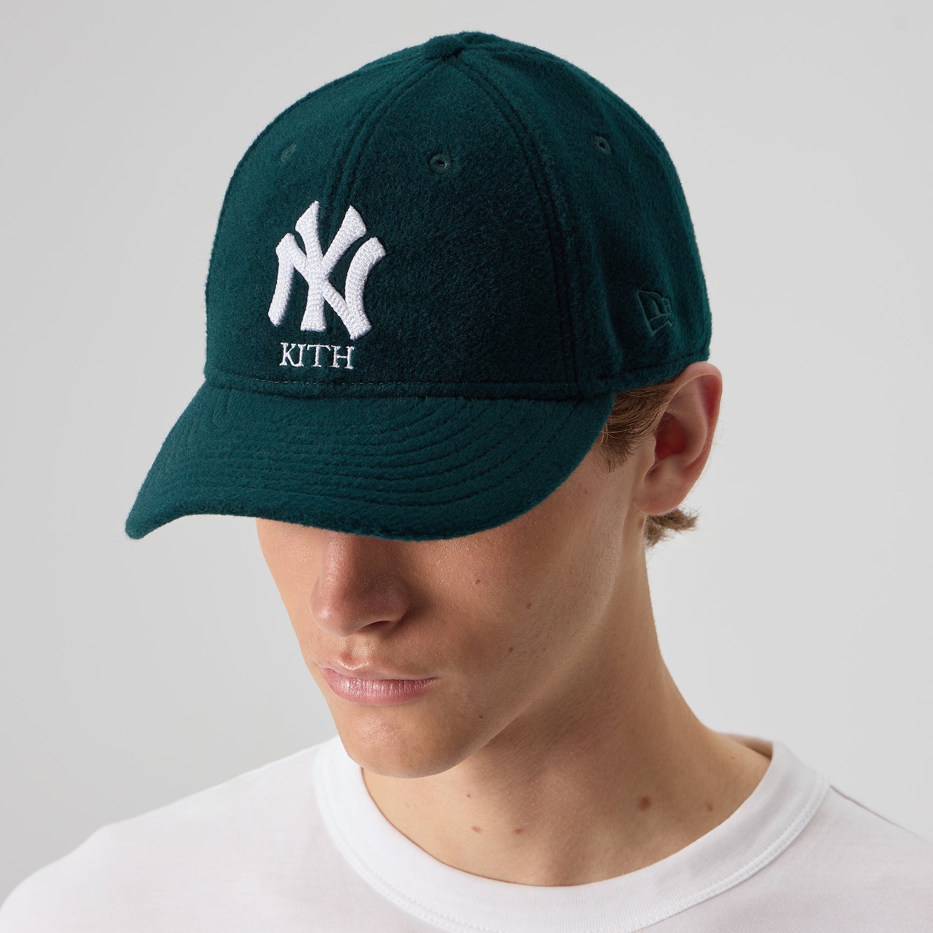 Kith & New Era for the New York Yankees Melton Wool 59FIFTY Low Profile Cap - Stadium