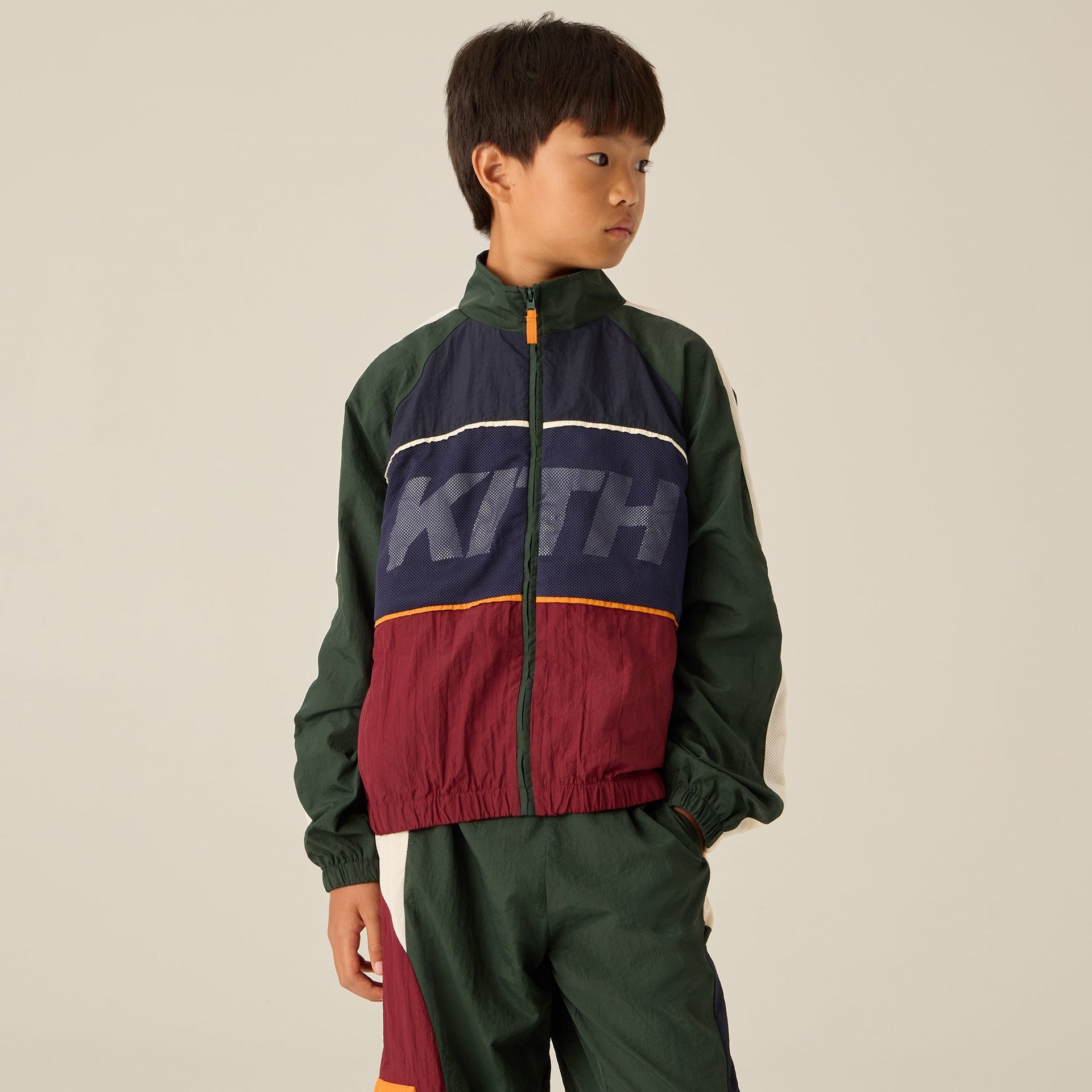 Kith Kids Color-Blocked Milo Track Jacket - Multi
