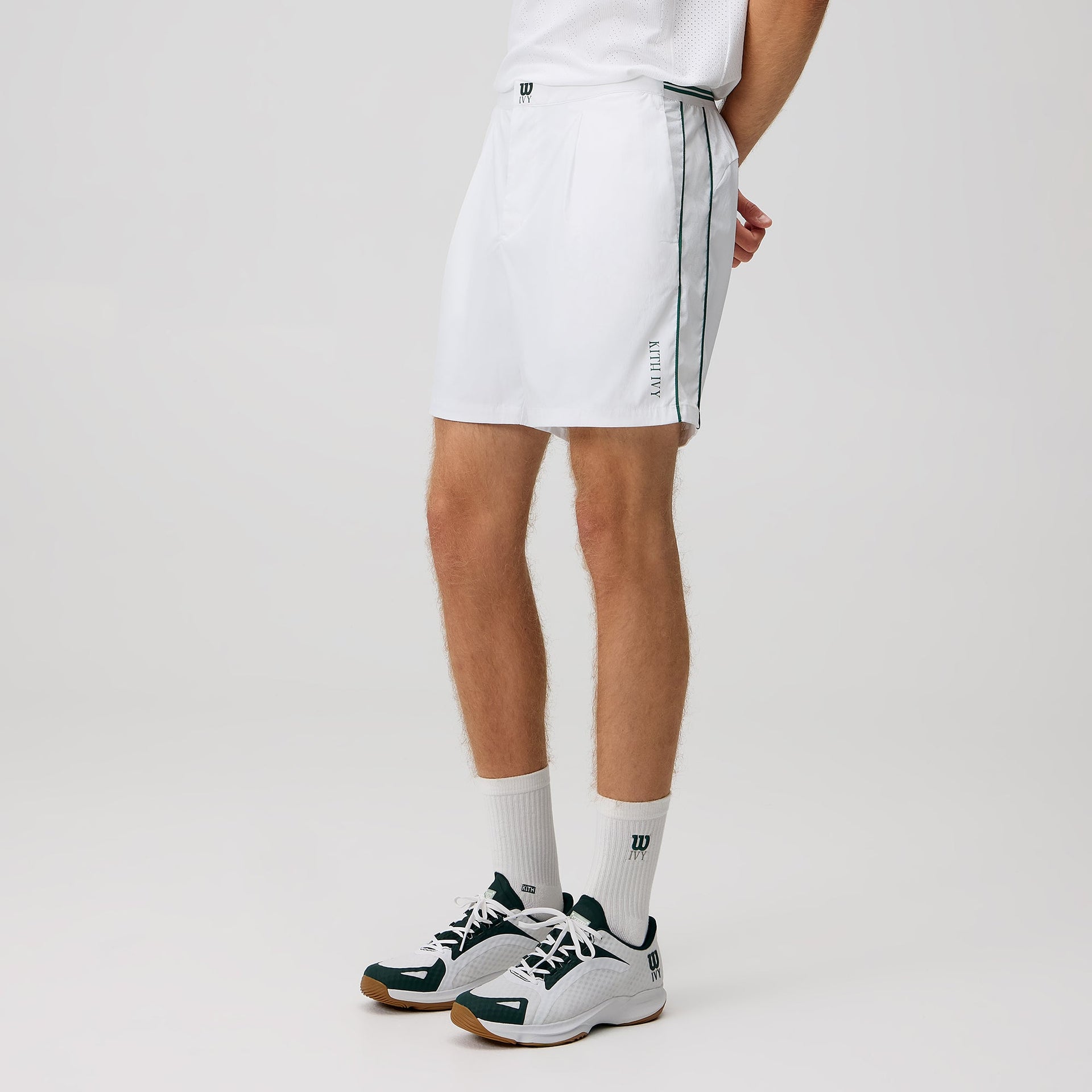 Kith Ivy for Wilson Meridian Pleated Short - White