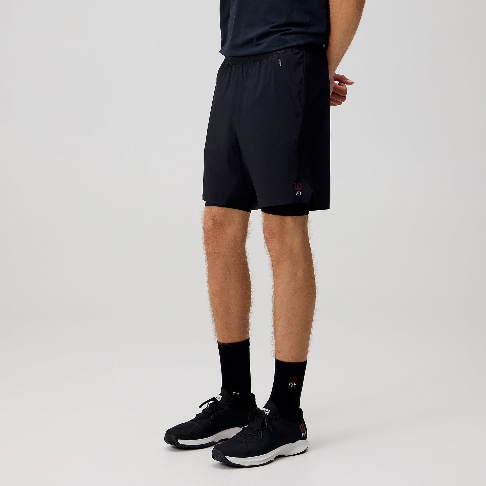 Kith Ivy for Wilson Topspin Short - Black