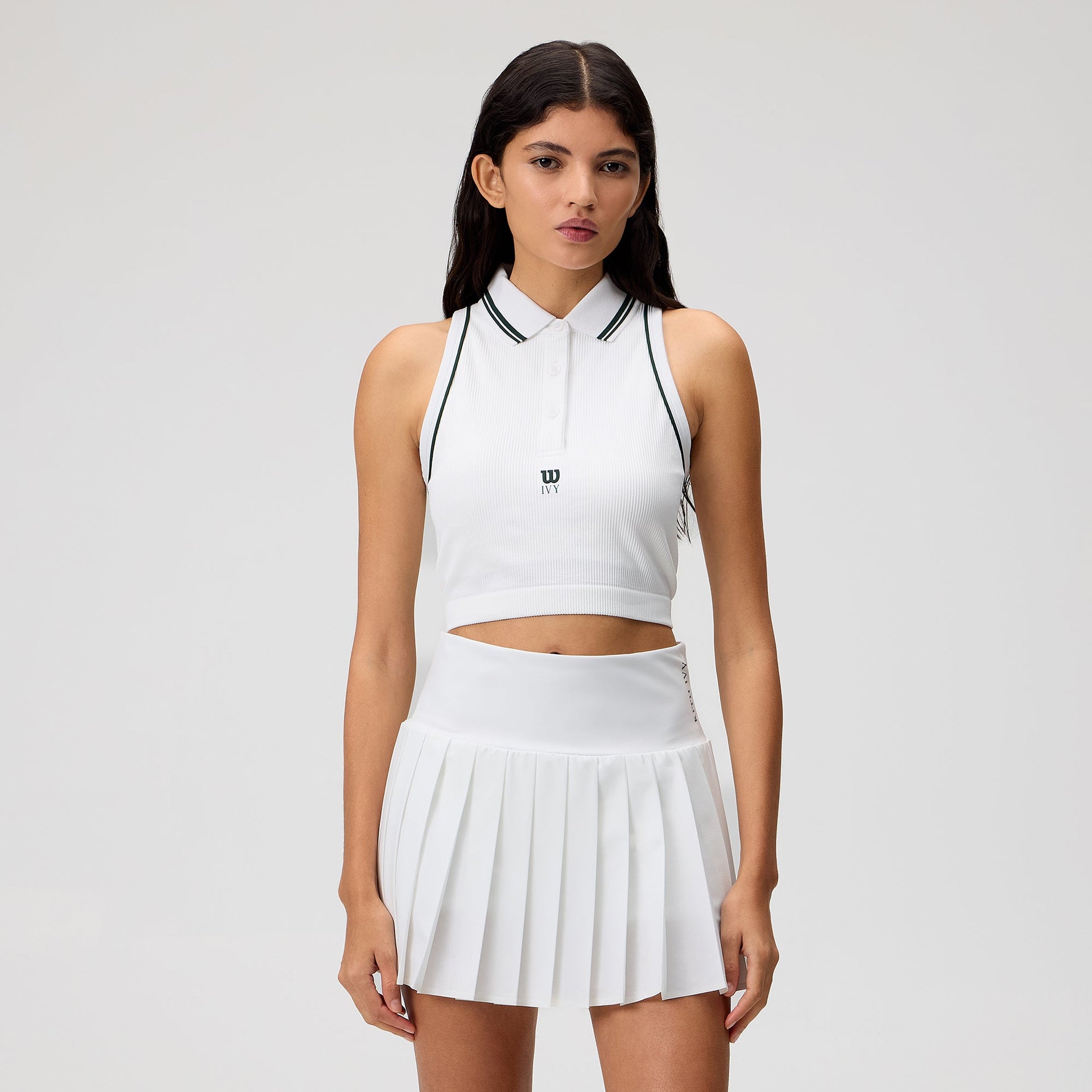 Kith Ivy for Wilson Women's Seamless Polo - White