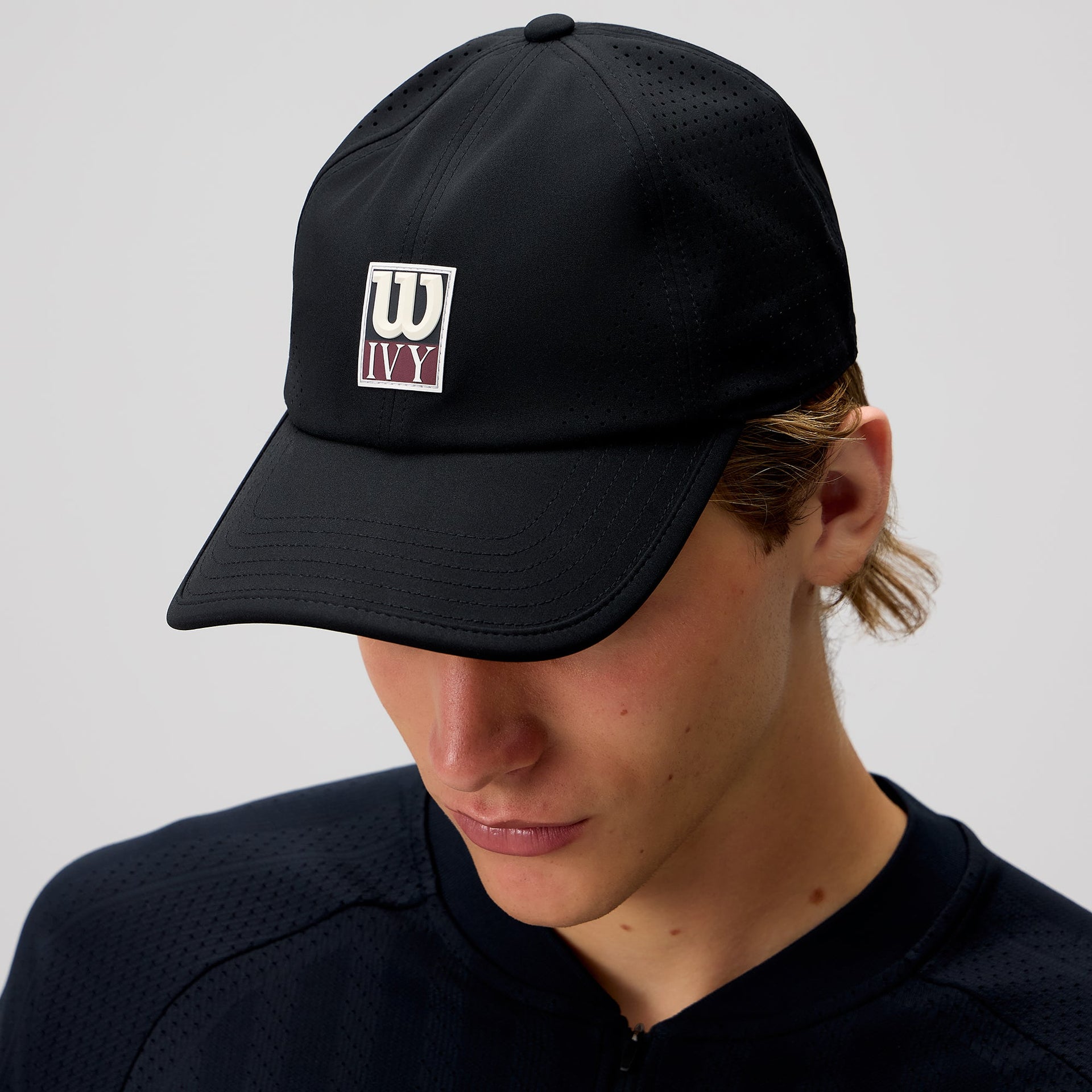 Kith Ivy for Wilson Laser Cut Perforated Cap - Black