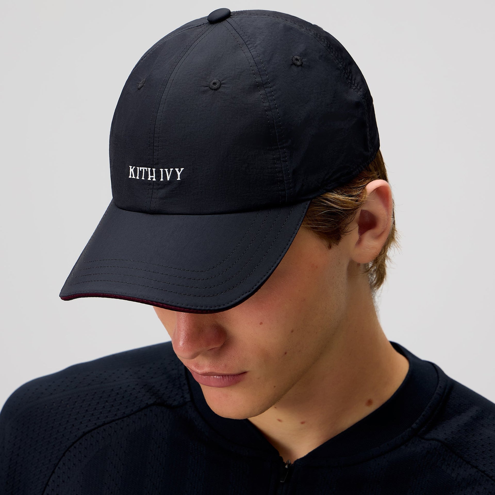 Kith Ivy for Wilson Crinkle Performance Cap - Black
