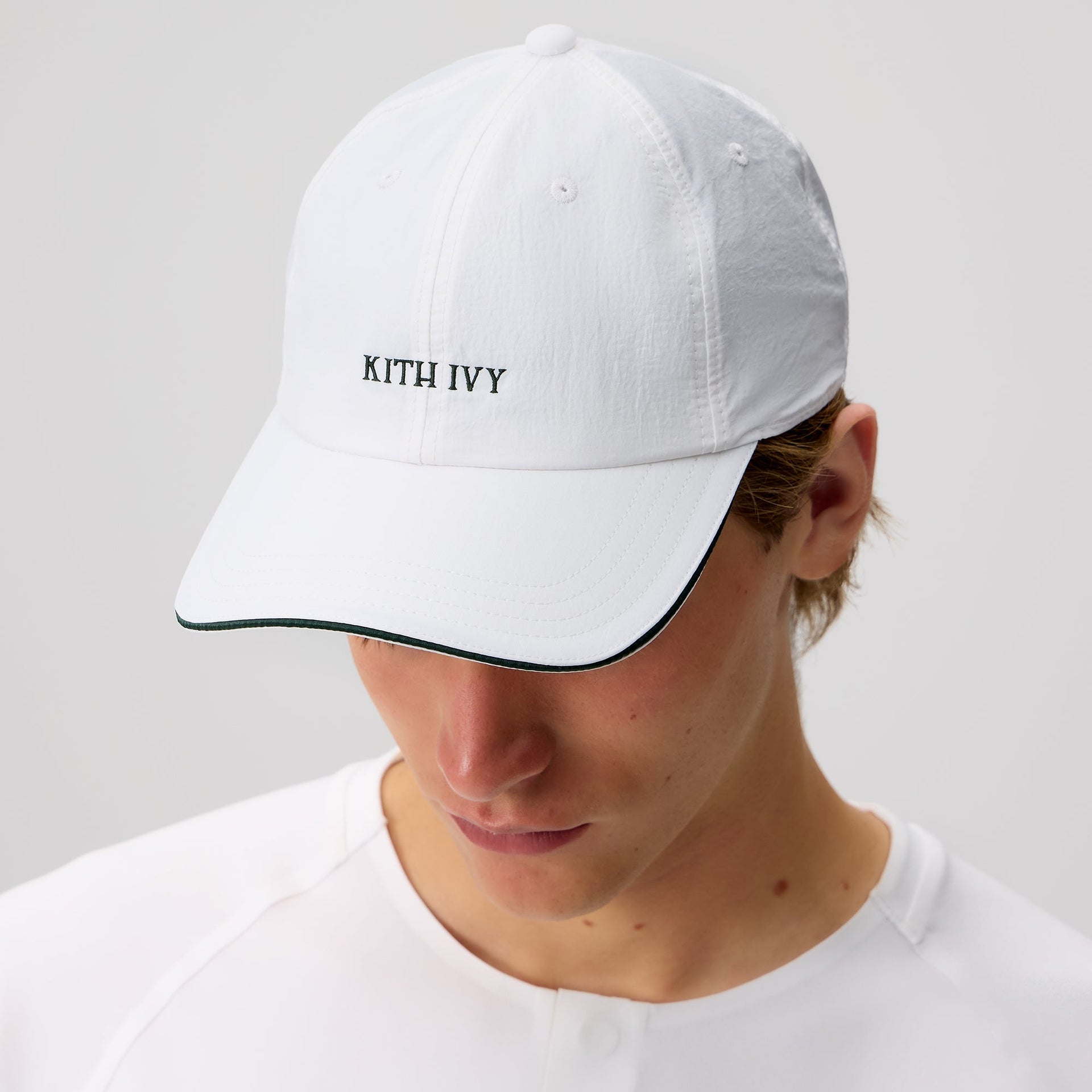 Kith Ivy for Wilson Crinkle Performance Cap - White