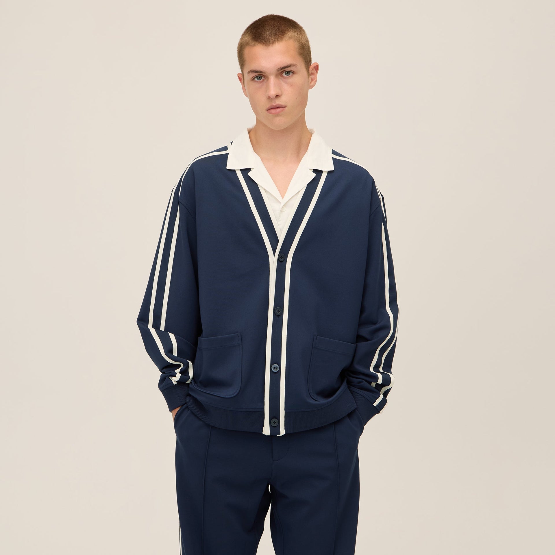 Kith for Wilson Track Cardigan - Nocturnal