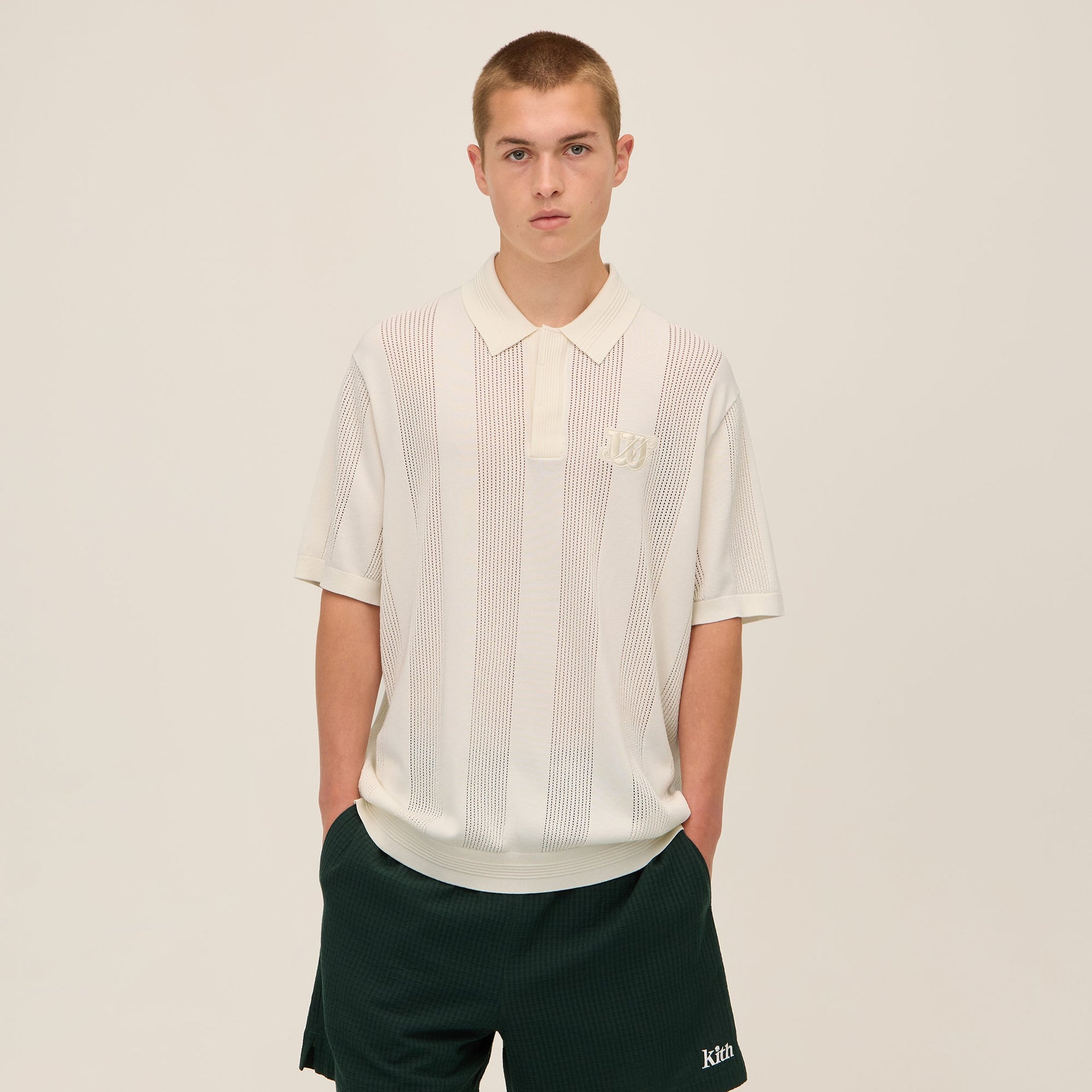 Kith for Wilson Crochet Polo - Sandrift