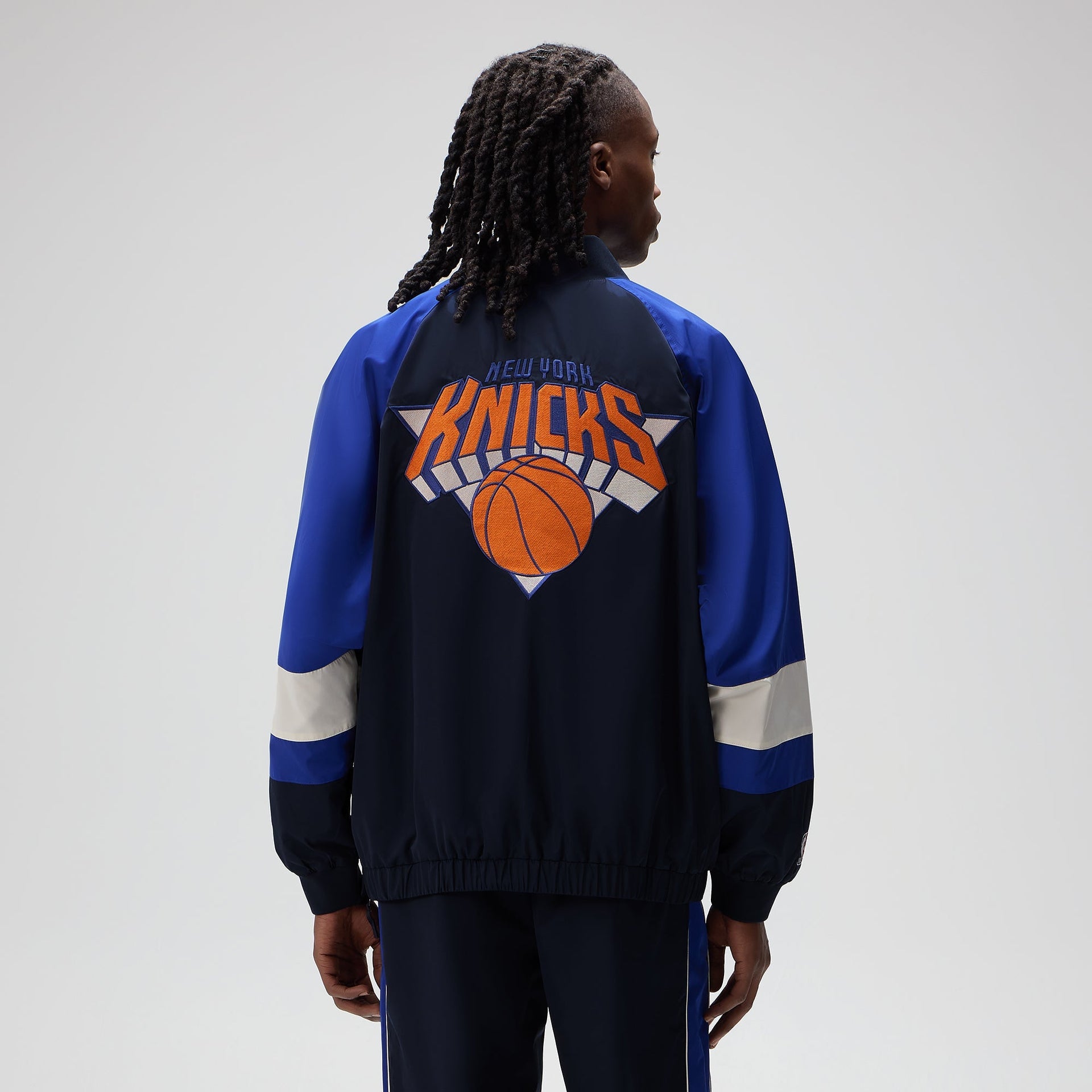 Kith for the New York Knicks Nylon Quarter Zip - Nocturnal