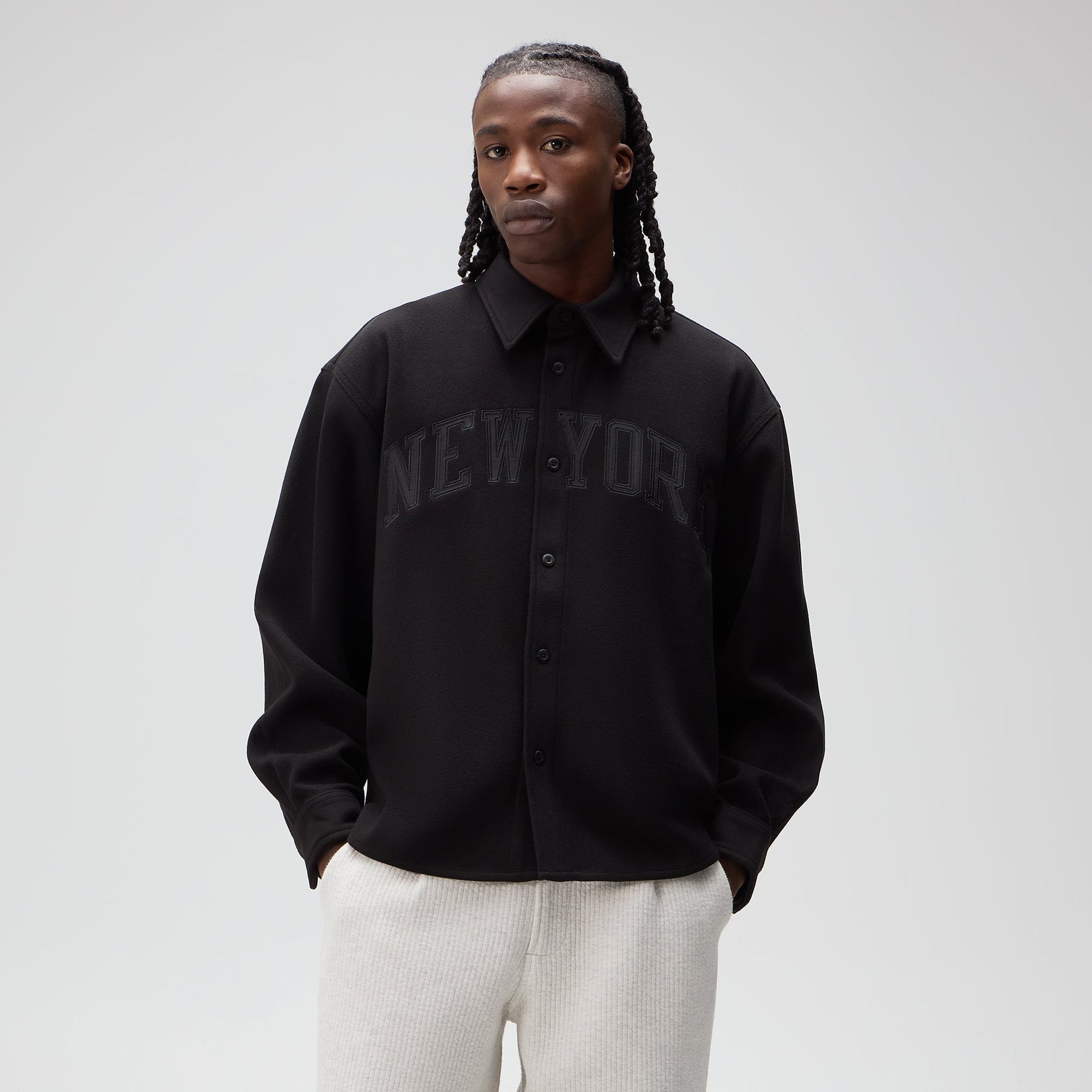 Kith for the New York Knicks Felted Apollo Shirt - Black