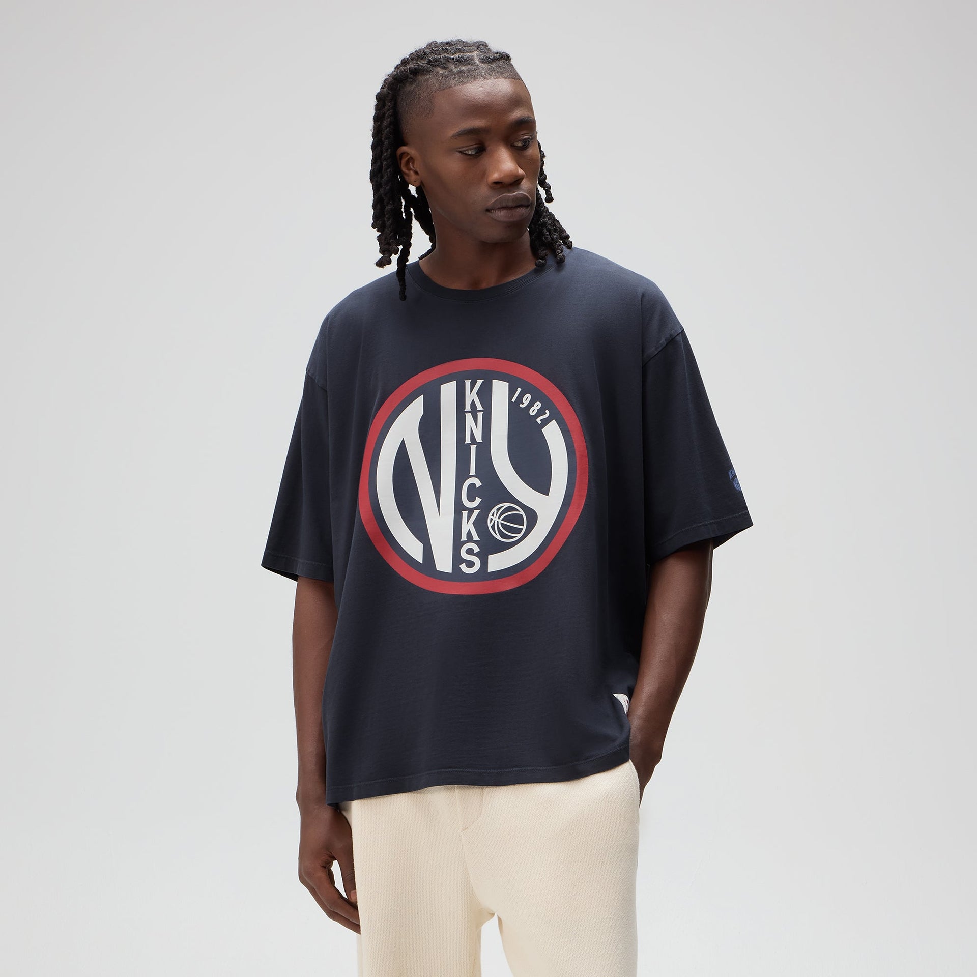 Kith for the New York Knicks NY Vintage Jones Tee - Nocturnal