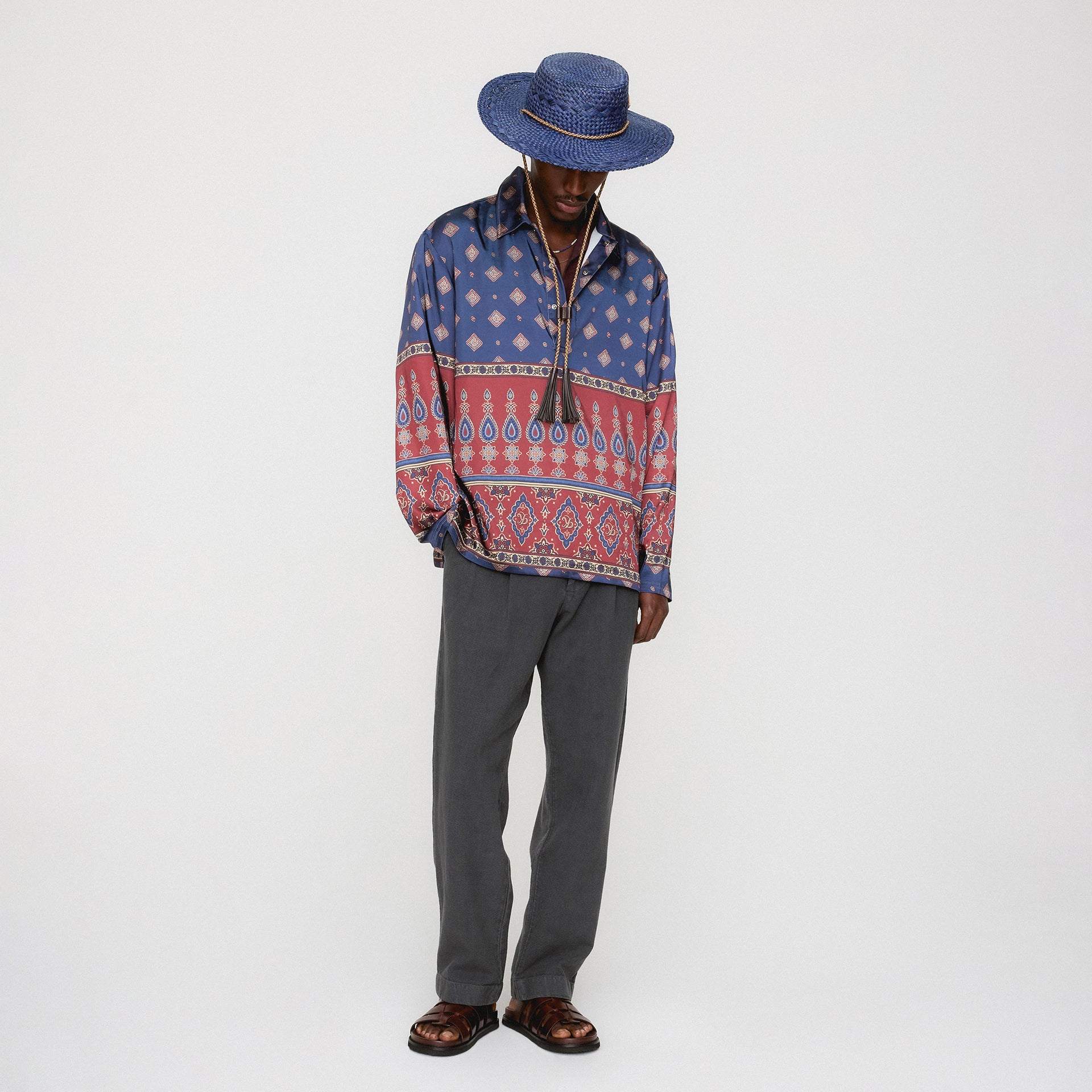 Kith Paterson Pullover Shirt - Rhone
