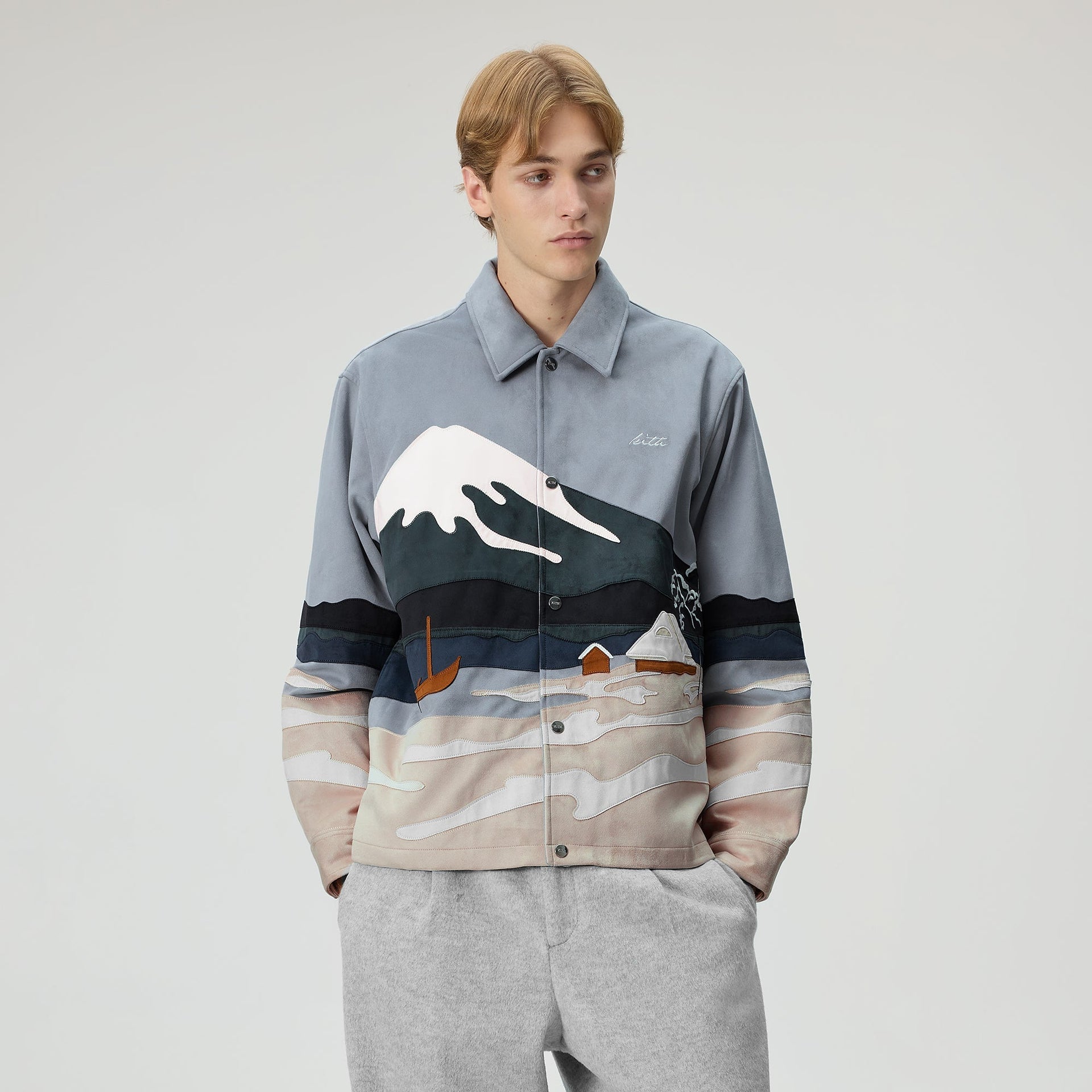 Kith Scenic Winter Microsuede Overshirt - Kindred