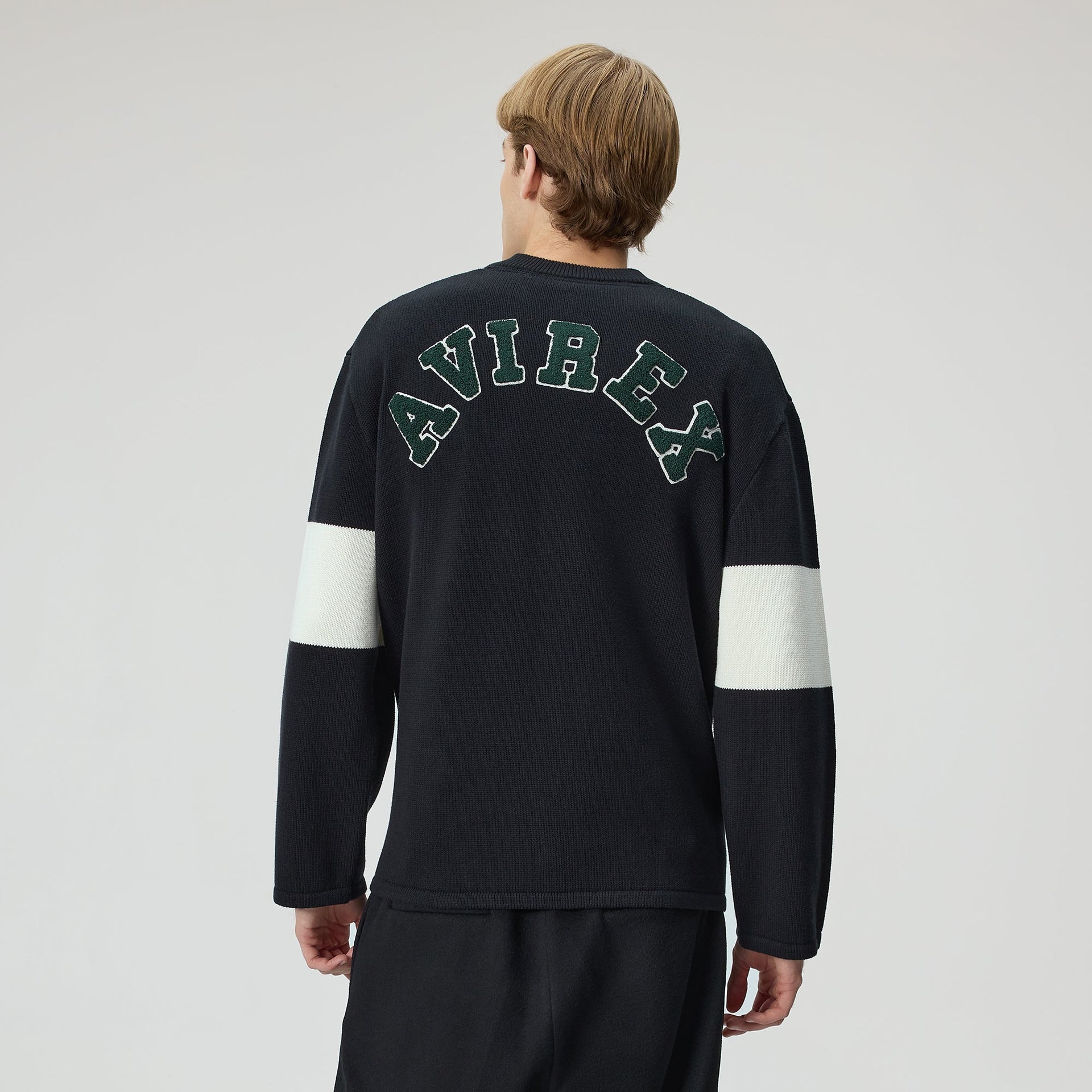 Kith for AVIREX Beau Knit K Jersey - Black
