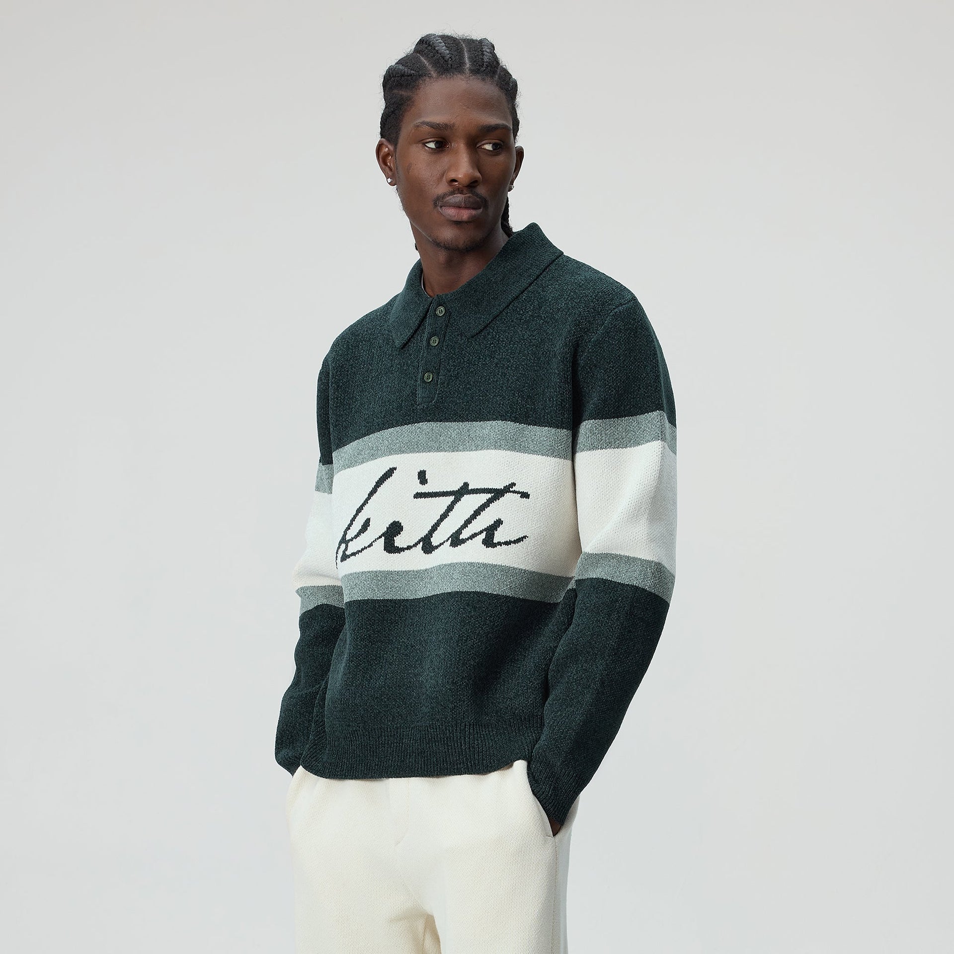 Kith Chenille Harmon Rugby Polo - Tote
