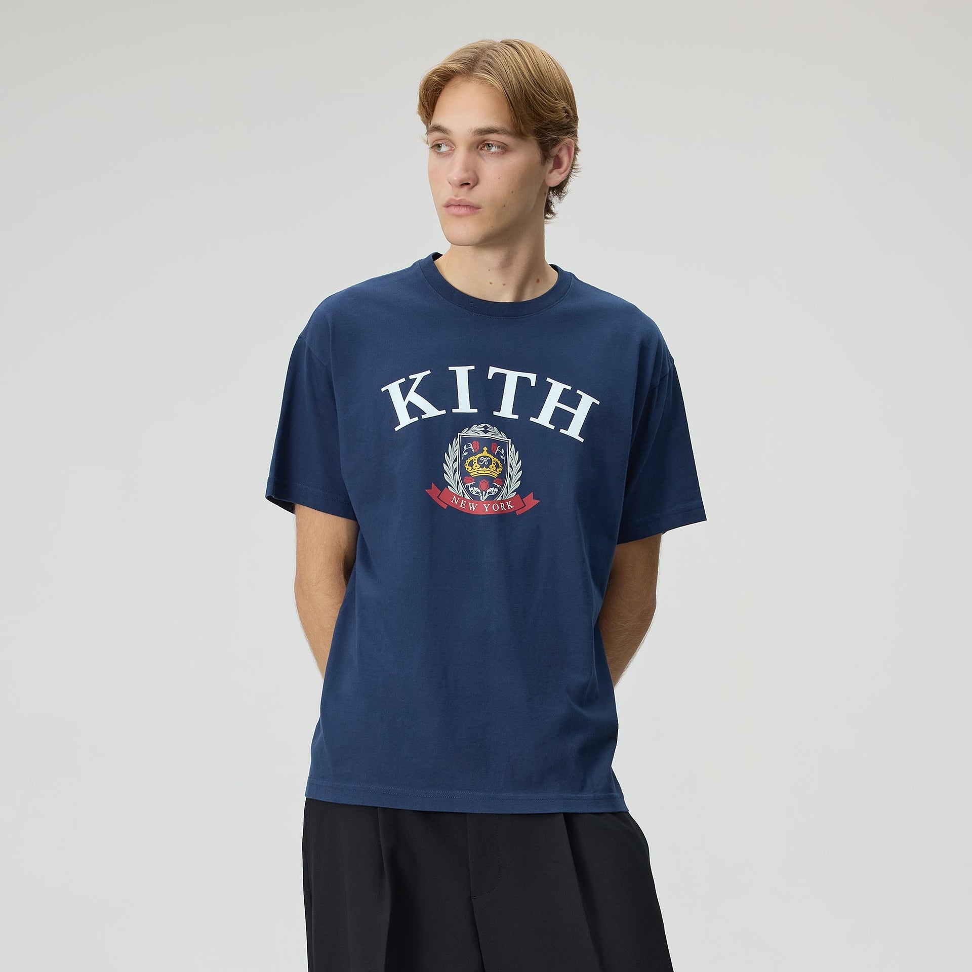 Kith New York Crest Tee - Nocturnal