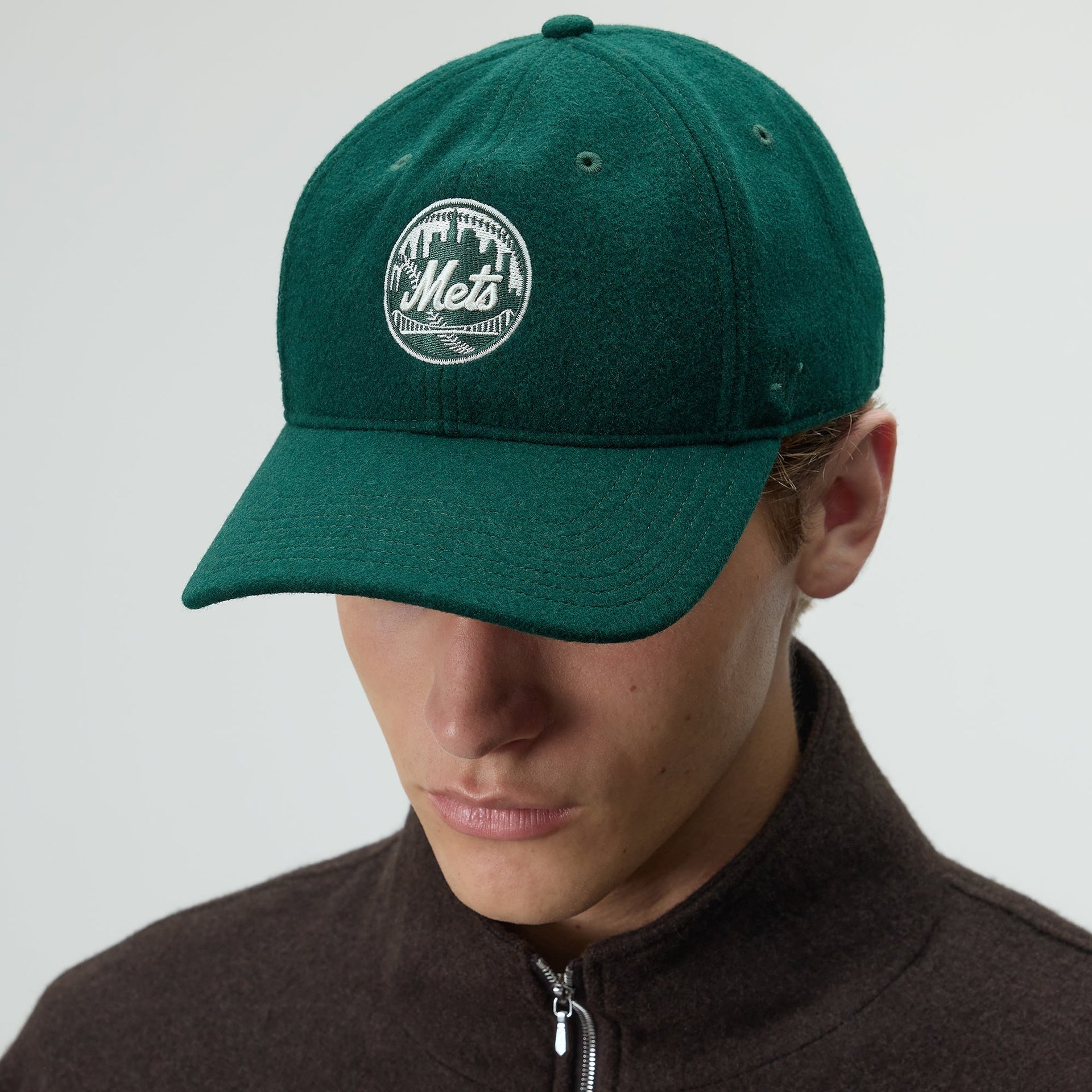 Kith & '47 for the New York Mets Wool Franchise LS Cap - Stadium